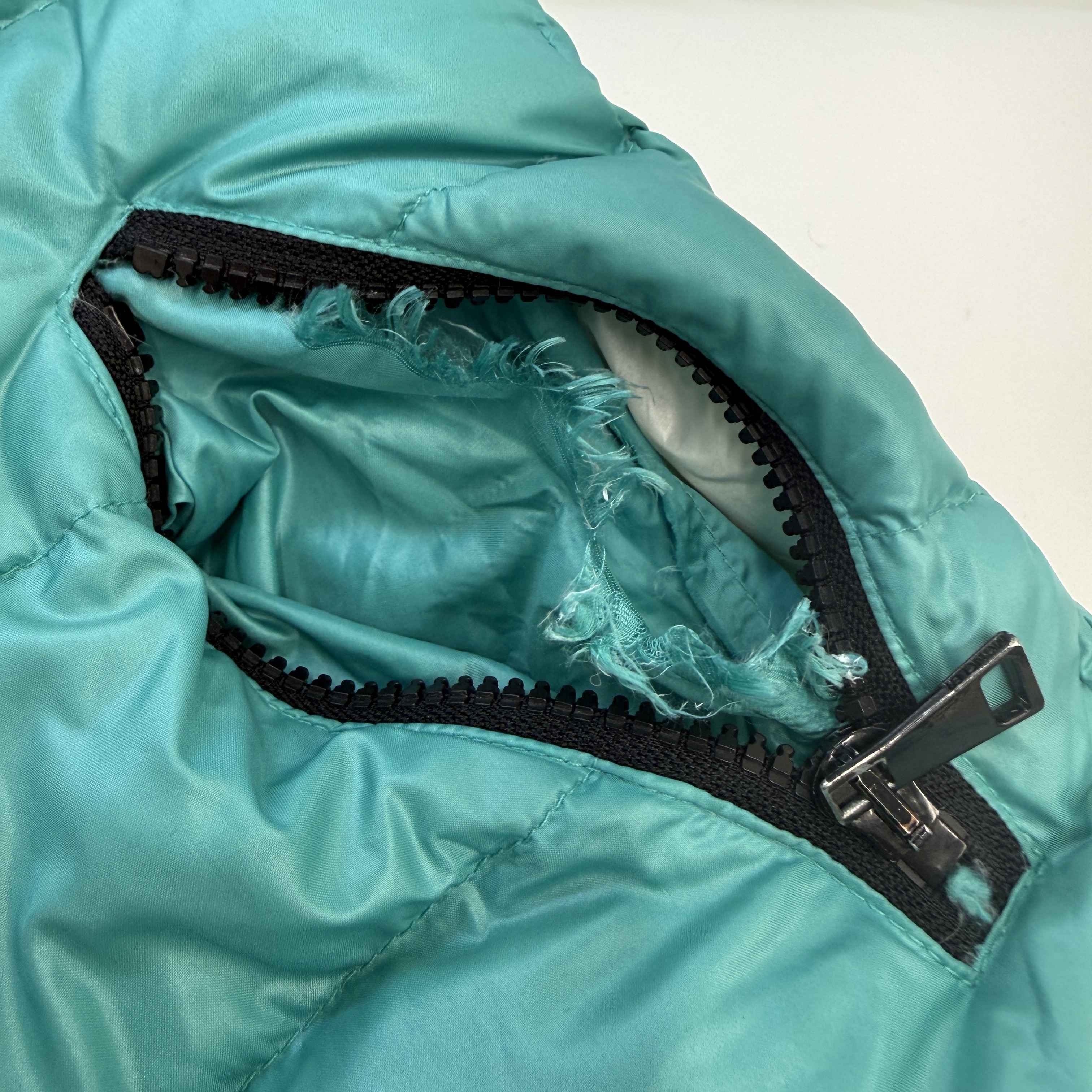 Women's Badyfur Down Jacket Blue Size 2 / UK 12