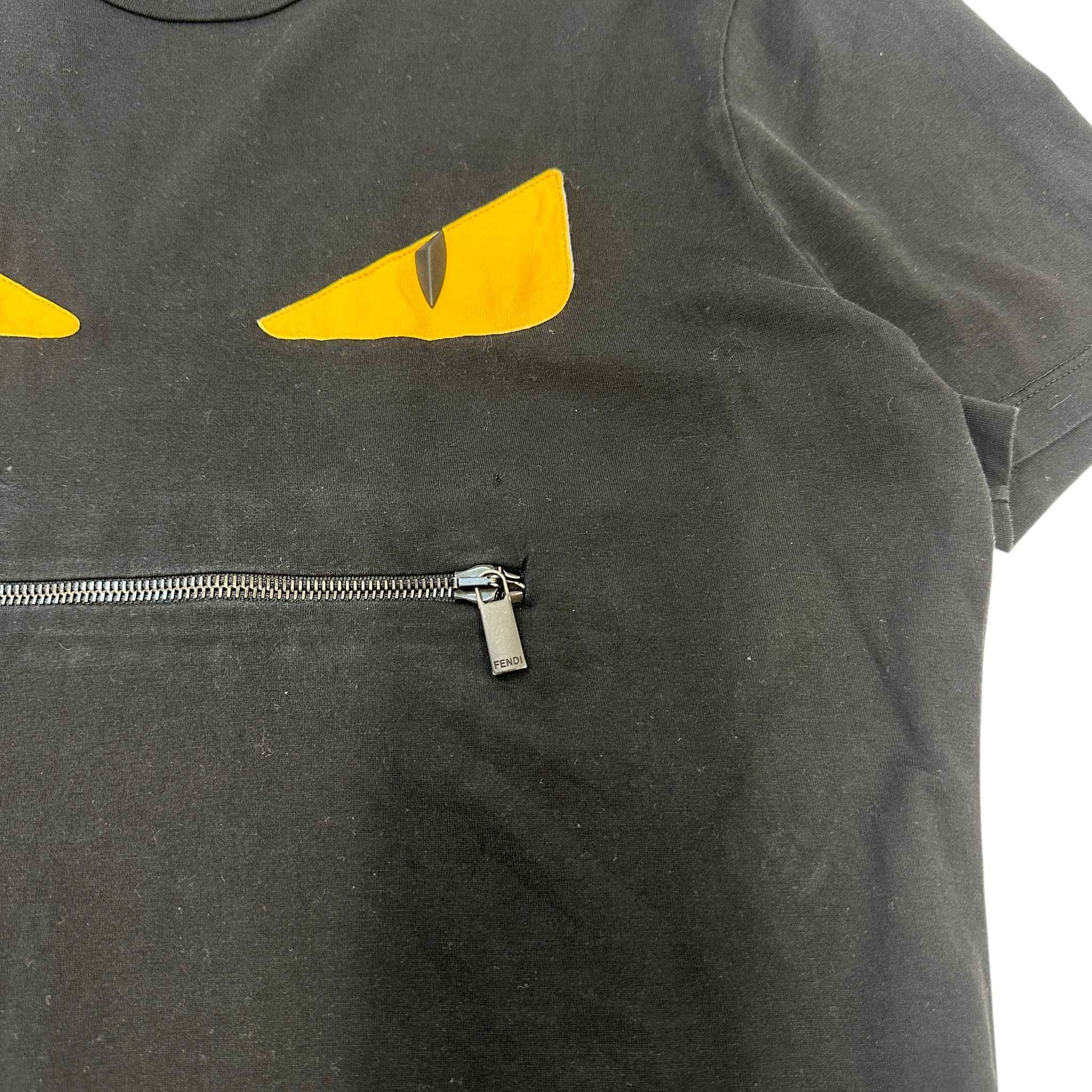 Men's Bug Eye T-Shirt Black Size S
