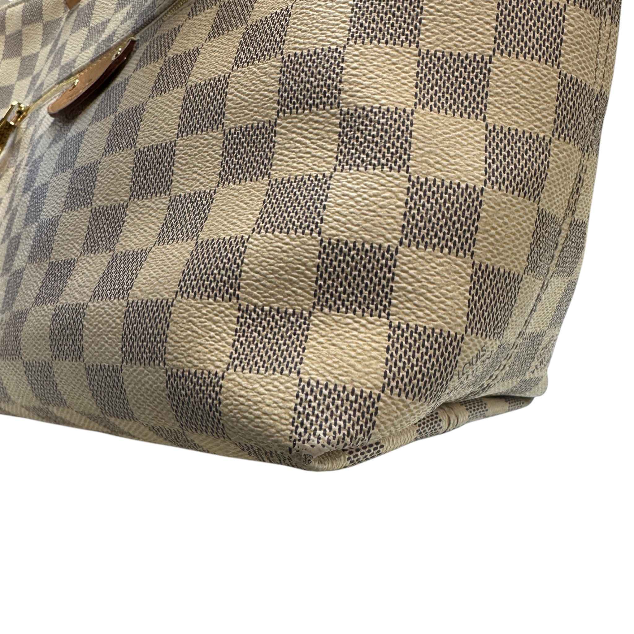 Women's Damier Azur Lena Pm Bag White