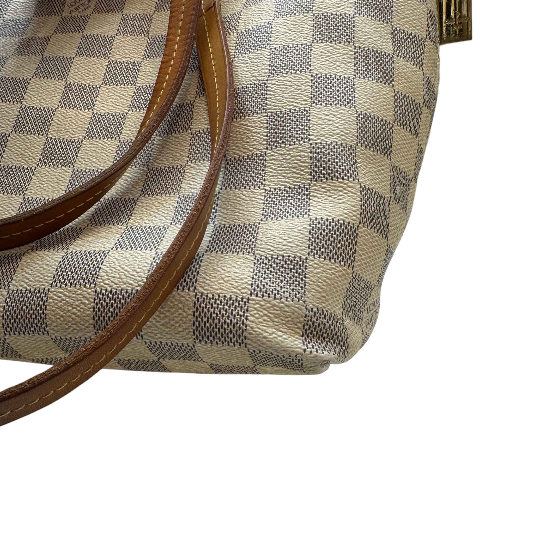 Women's Damier Azur Lena Pm Bag White