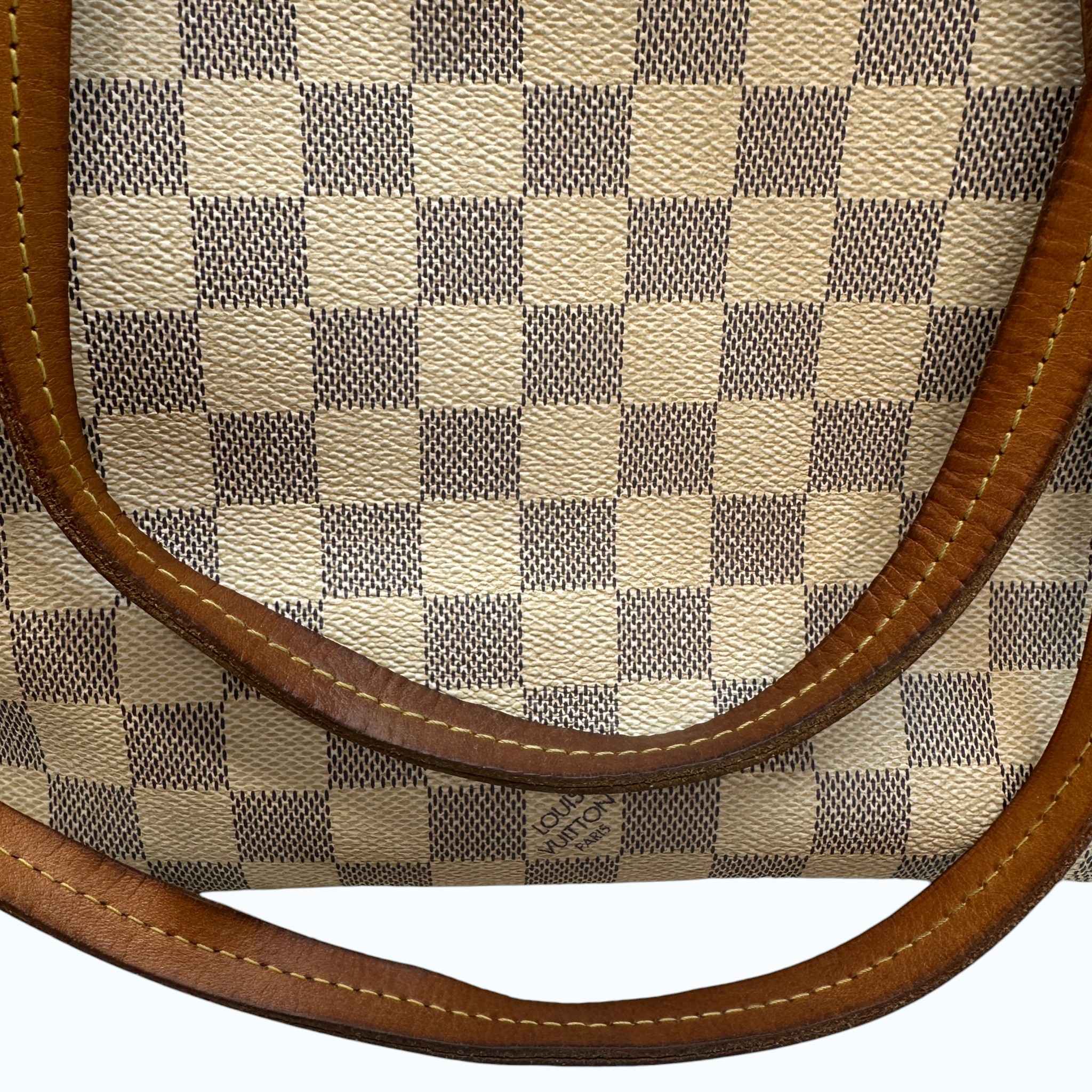 Women's Damier Azur Lena Pm Bag White