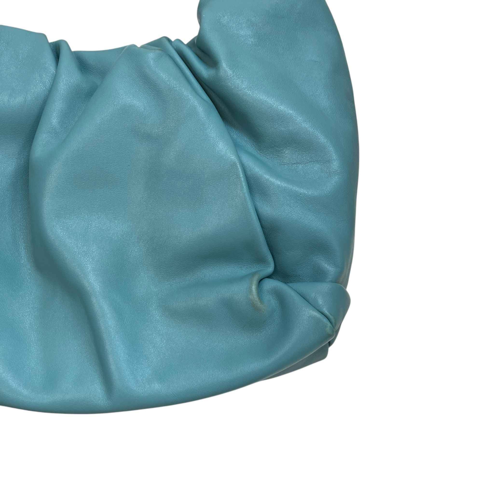 Women's Large Shoulder Pouch Bag Blue