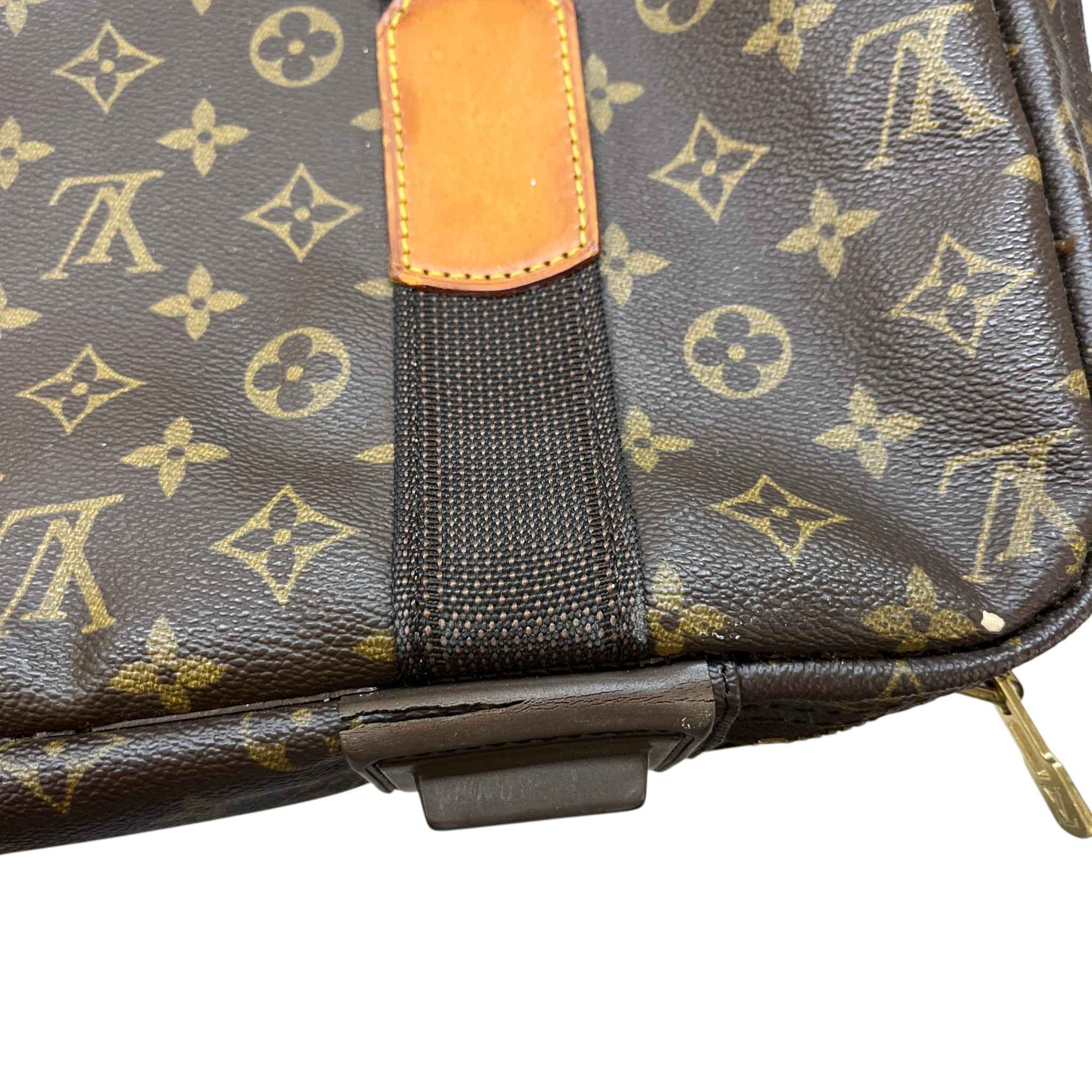 Vintage Monogram Satellite 53 Suitcase Brown