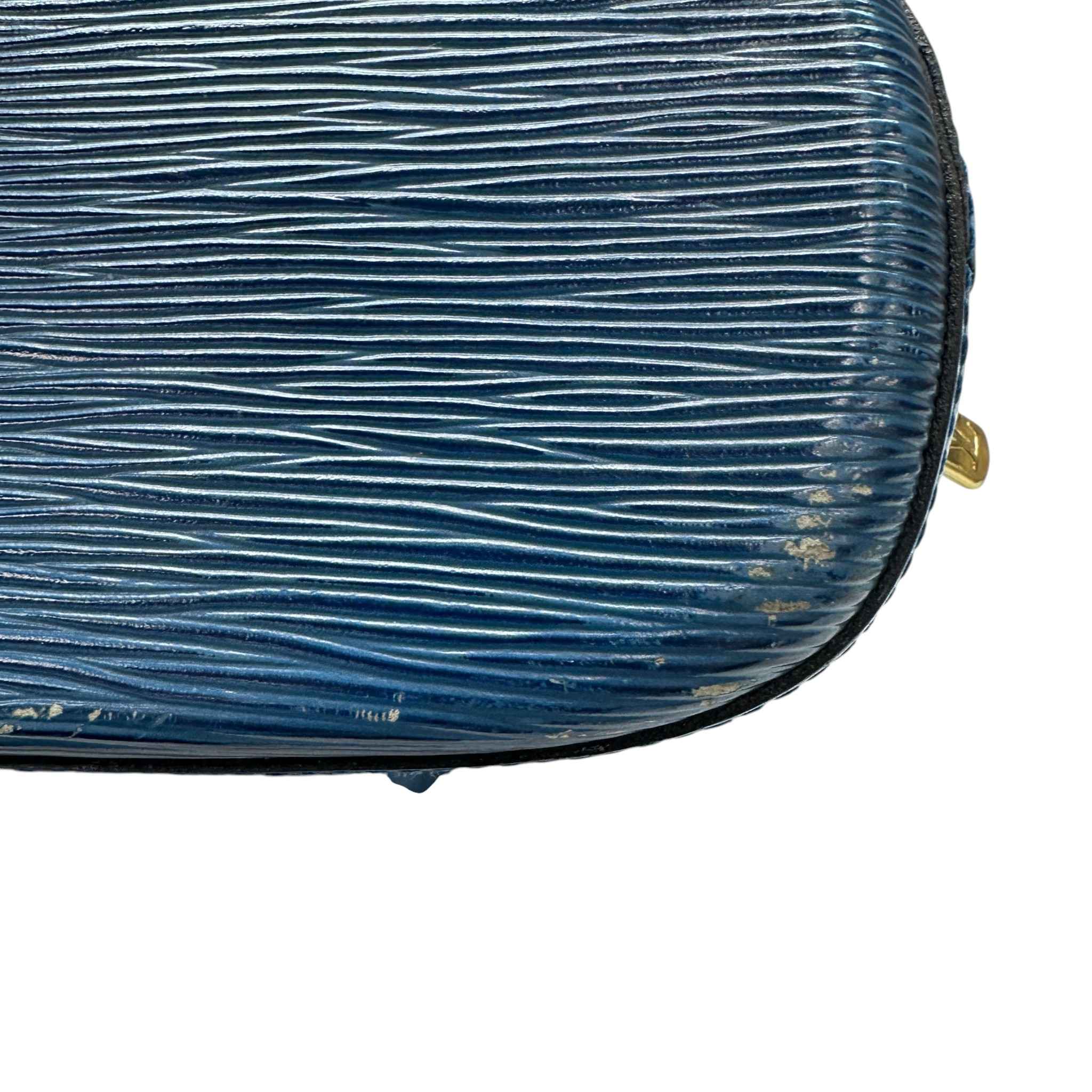 Women's Epi Leather Lussac Bag Blue