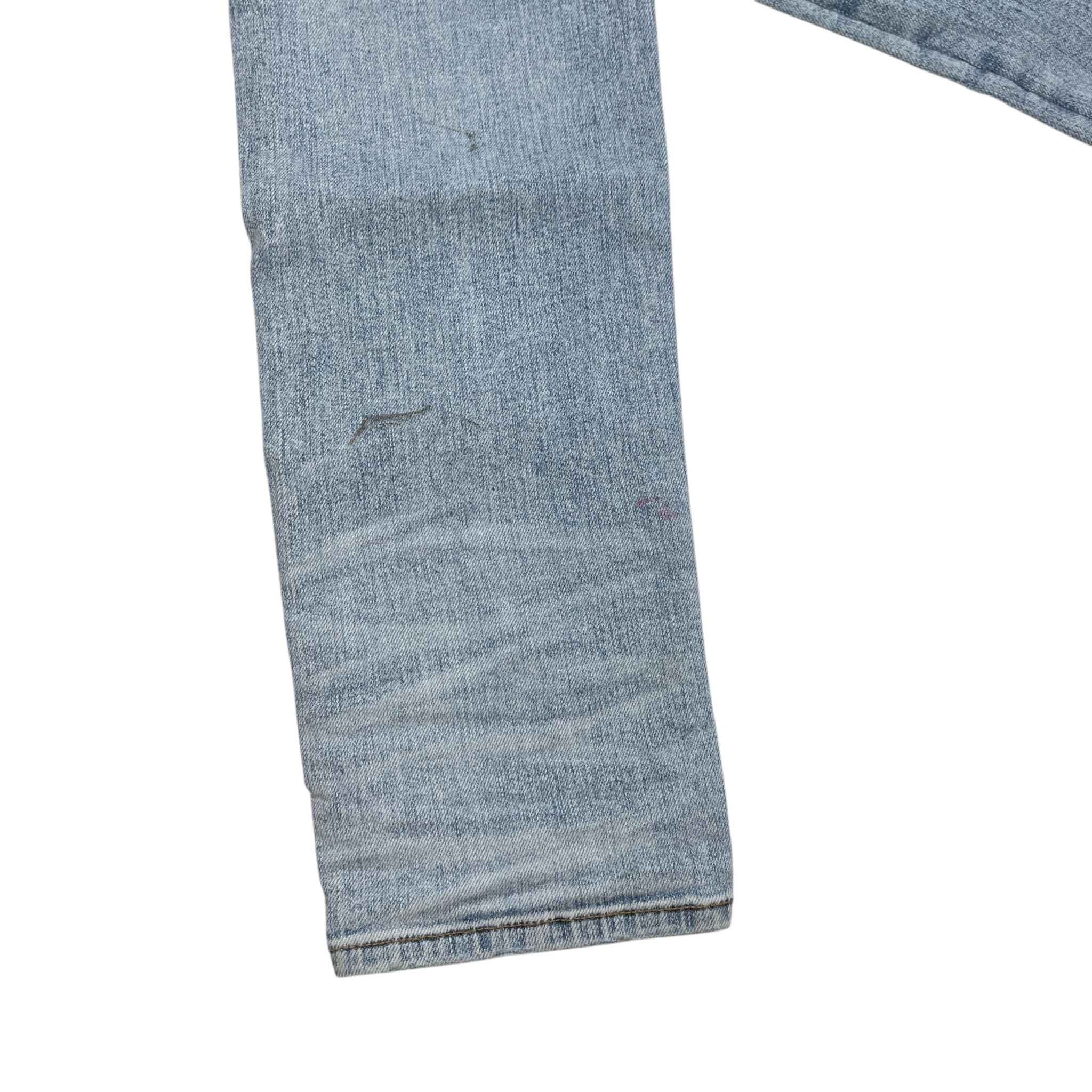 Men's Pajama Art Patch Jeans Blue Size IT 52 / UK 36