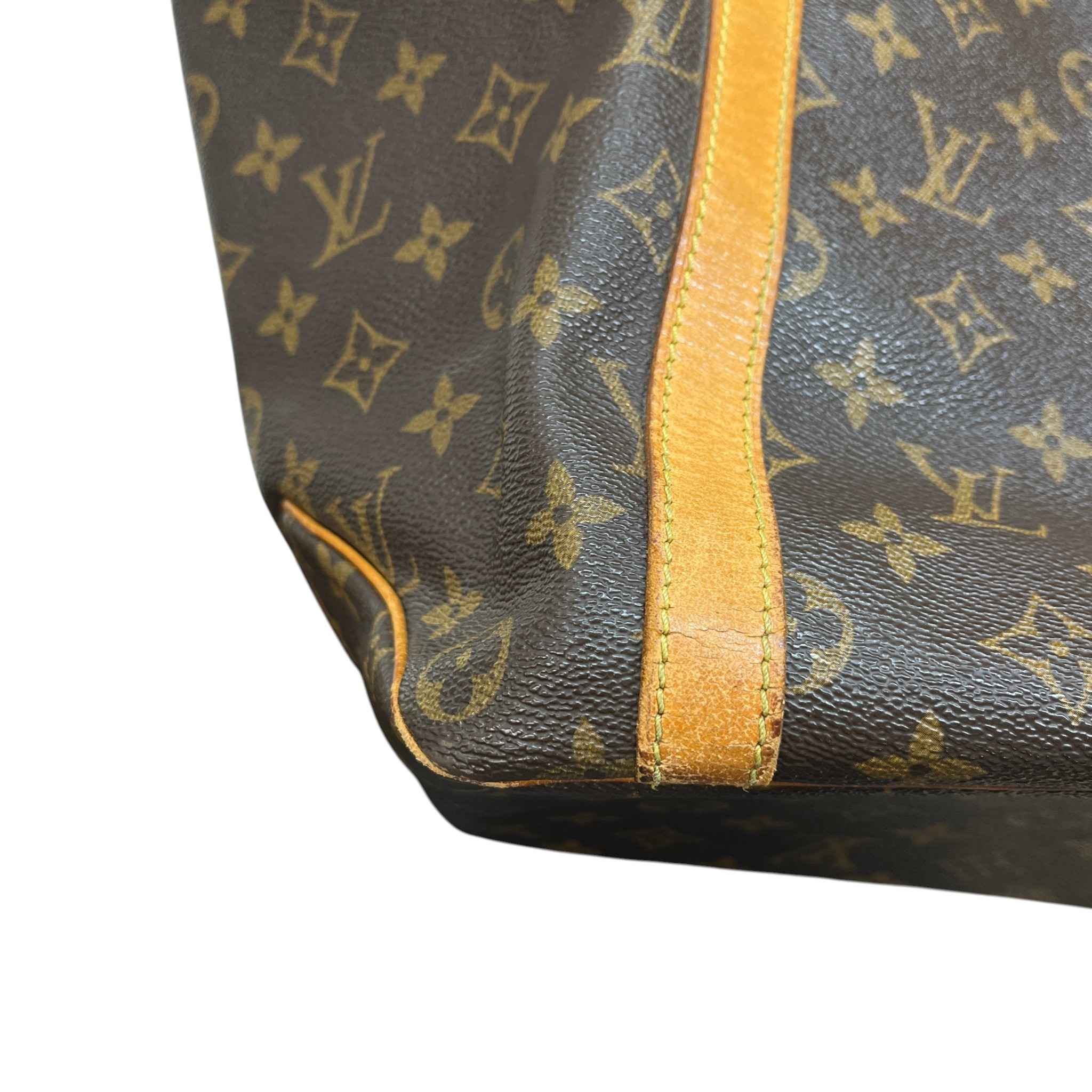Women's Monogram Sac Shopping Bag Brown