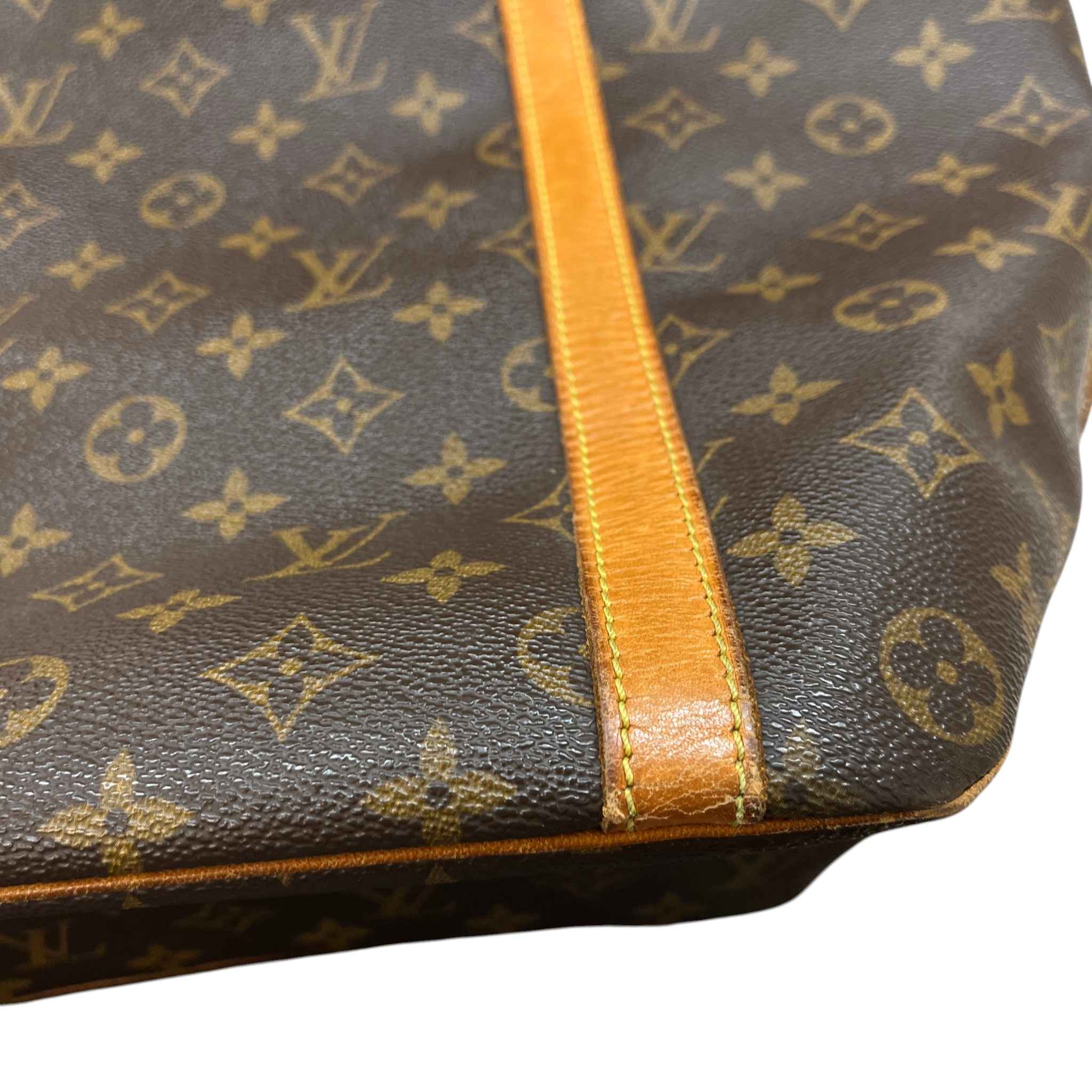 Women's Monogram Sac Shopping Bag Brown