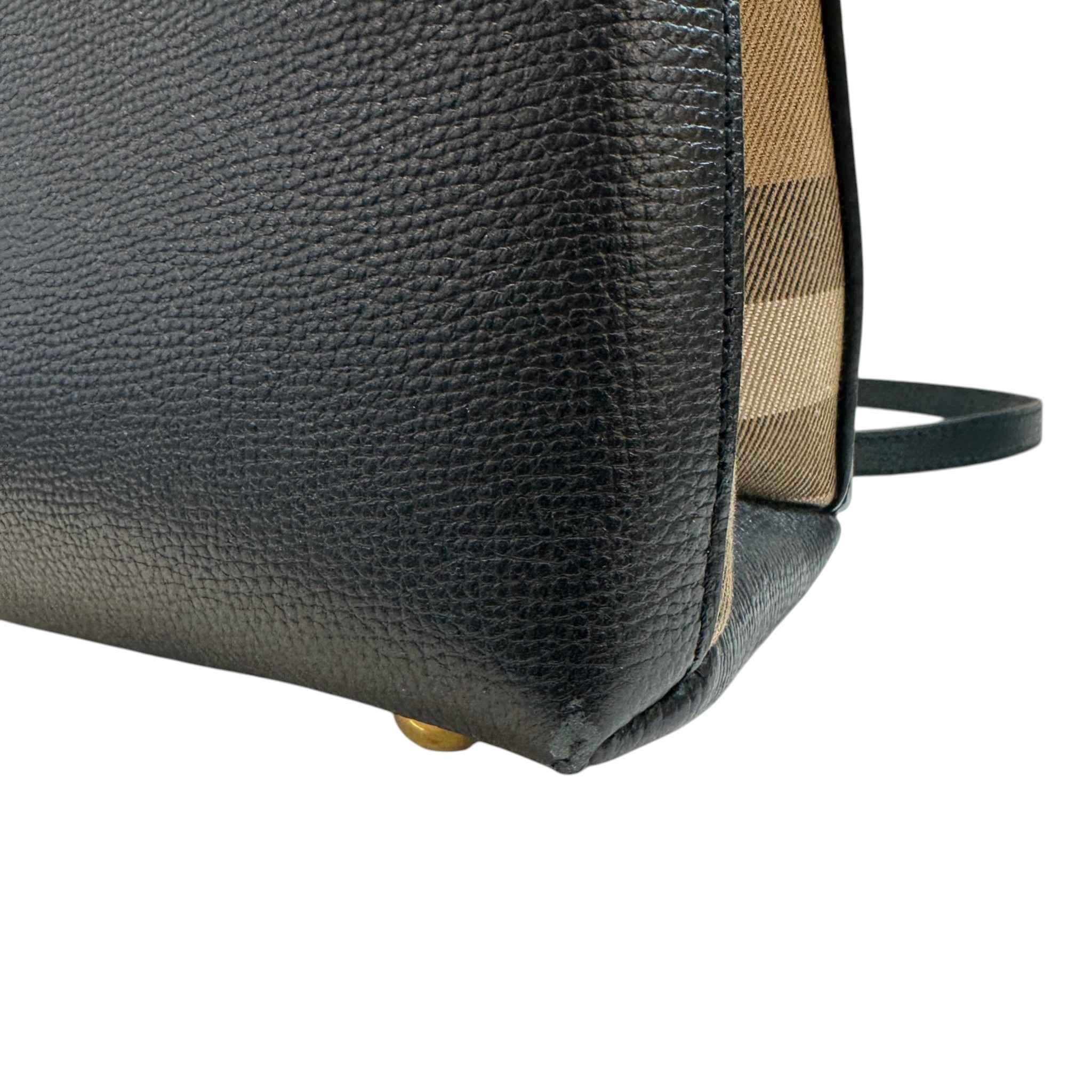 Women's Small Banner Bag Black