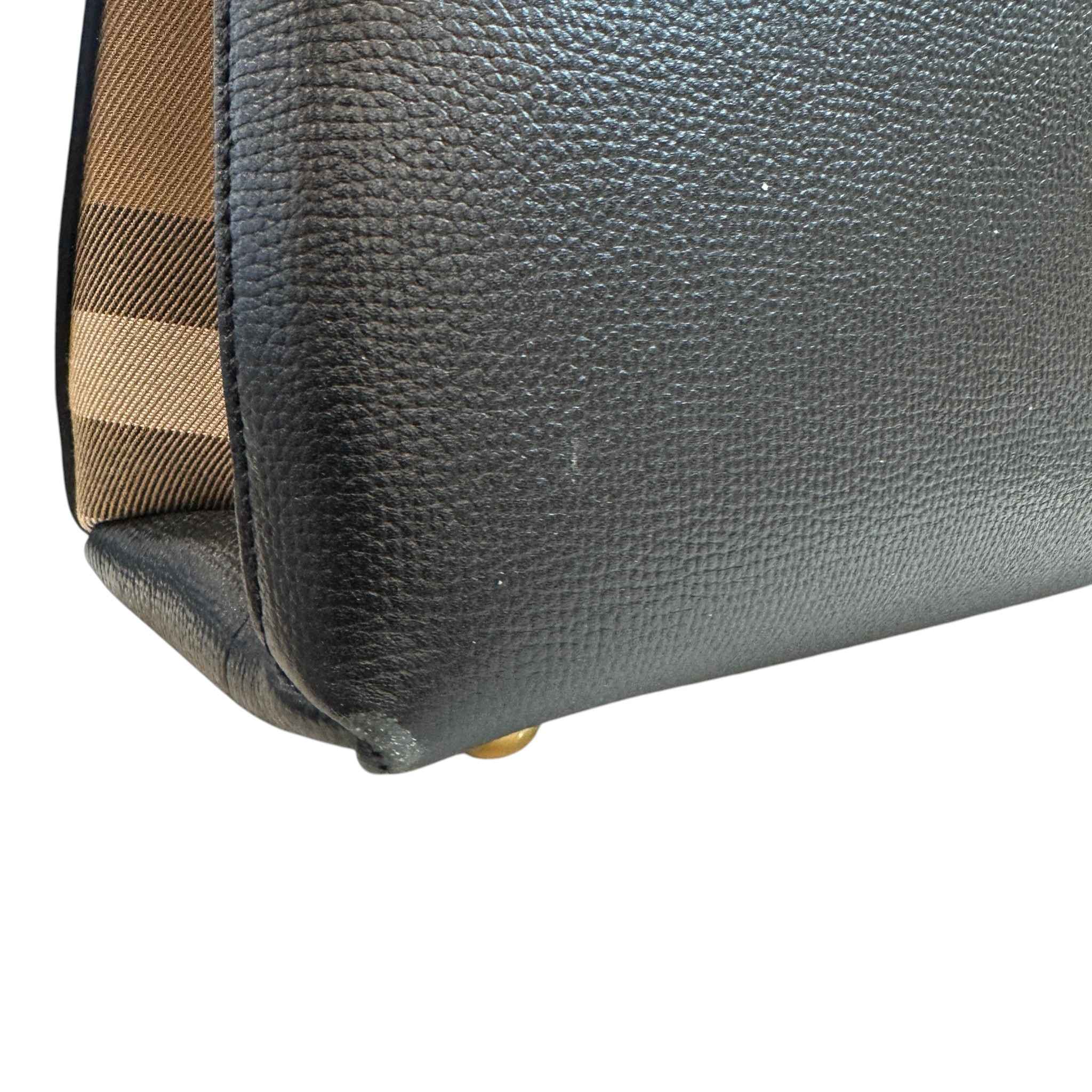 Women's Small Banner Bag Black