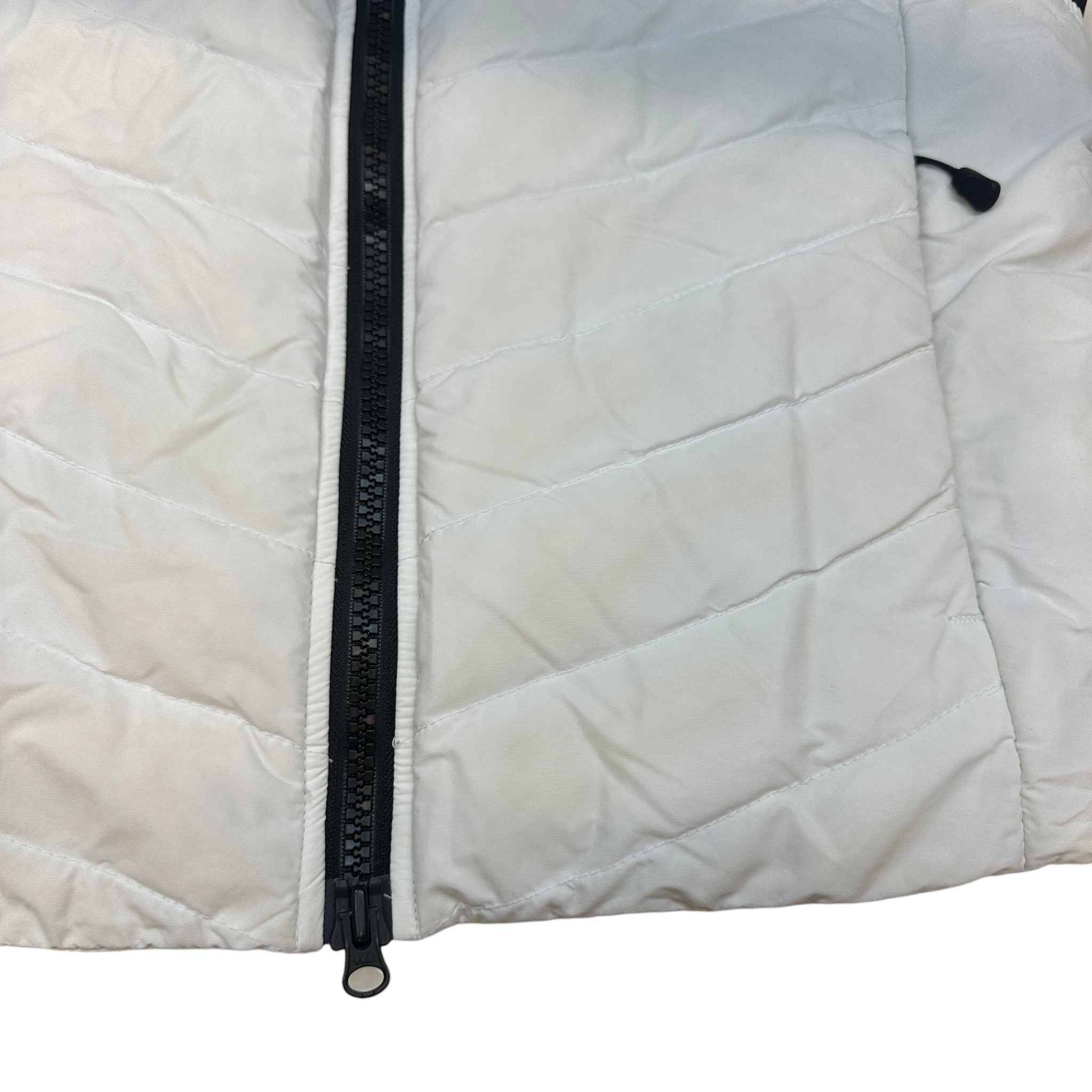 Women's Hybridge Base Down Jacket White Size M