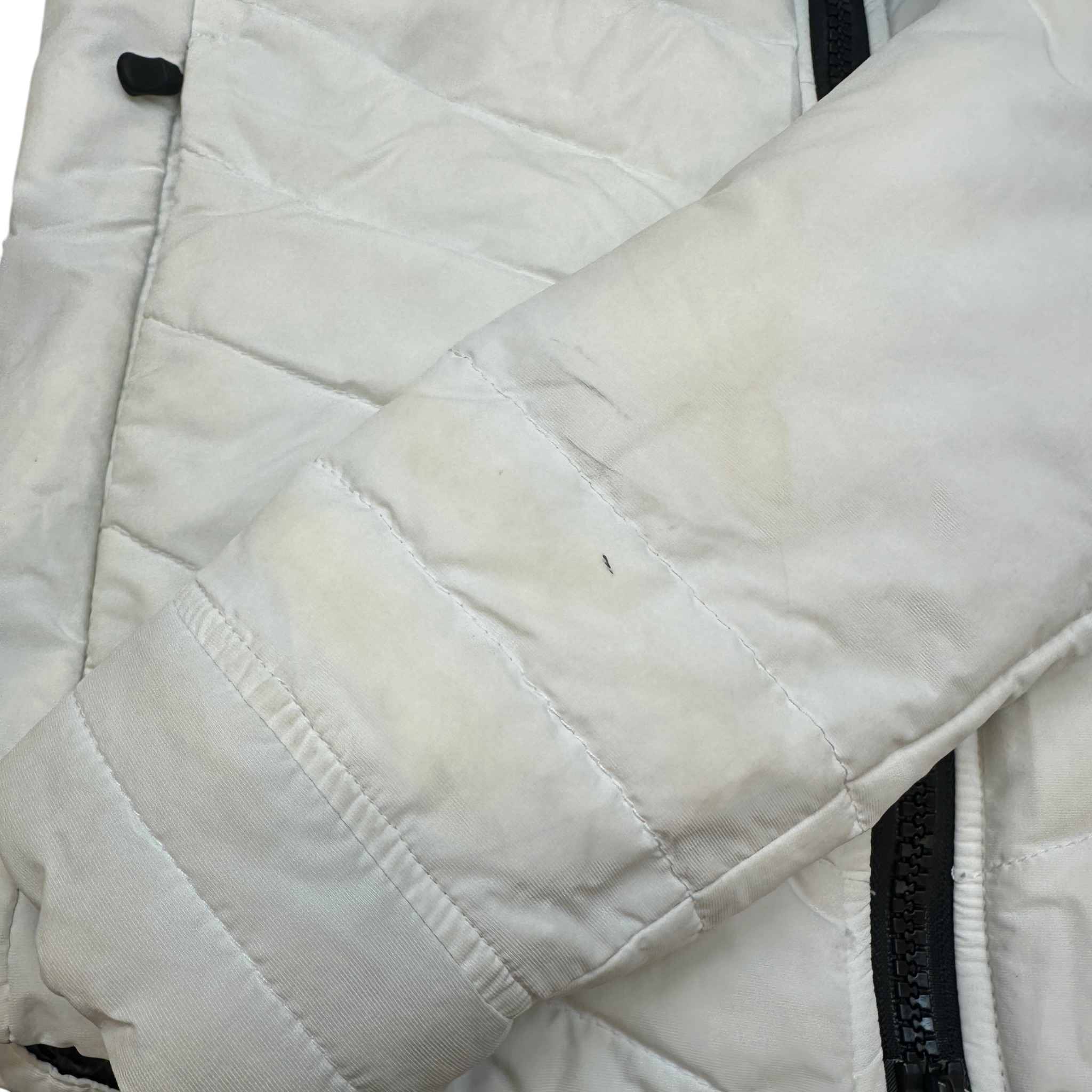 Women's Hybridge Base Down Jacket White Size M