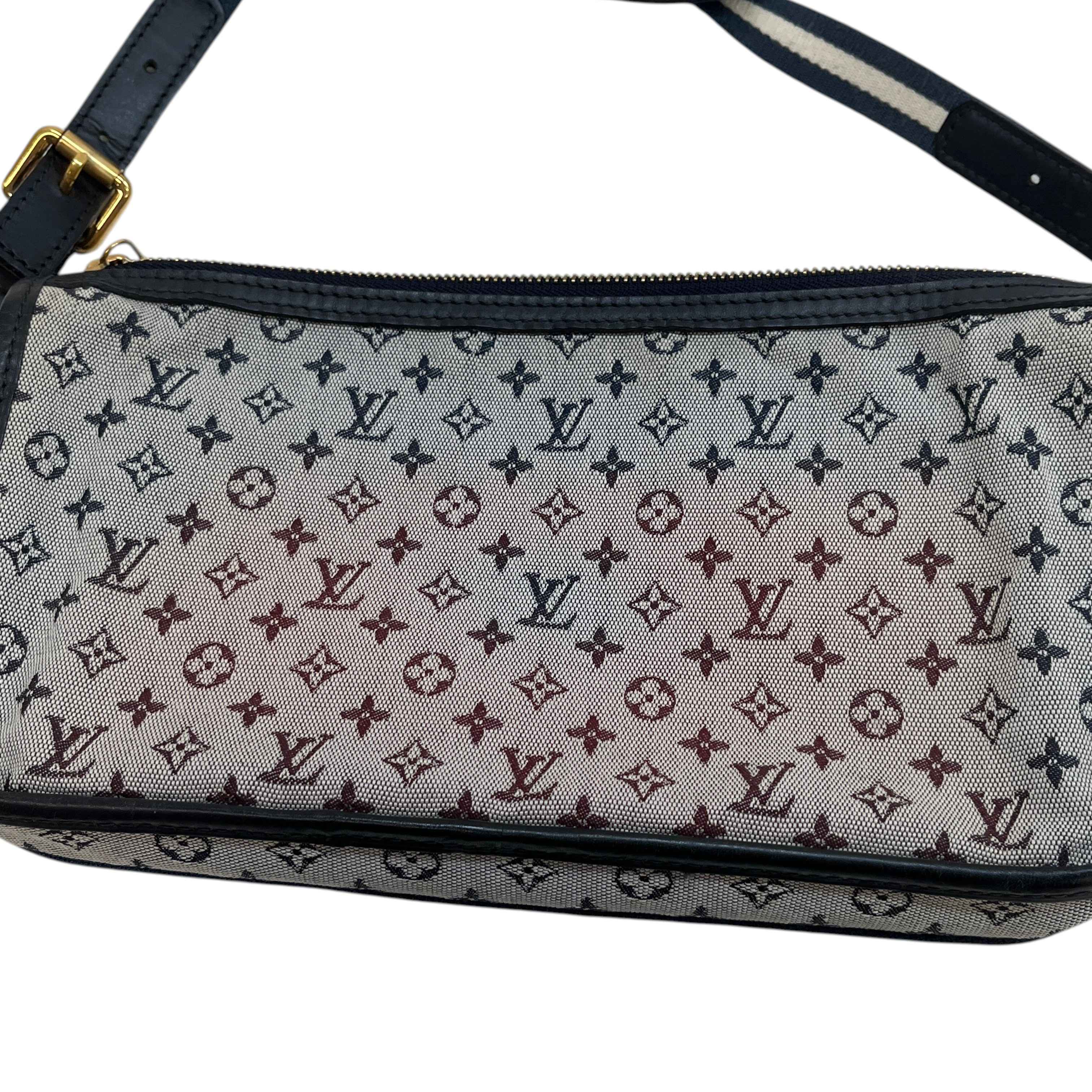 Women's Monogram Mini Pochette Kathleen Bag Blue