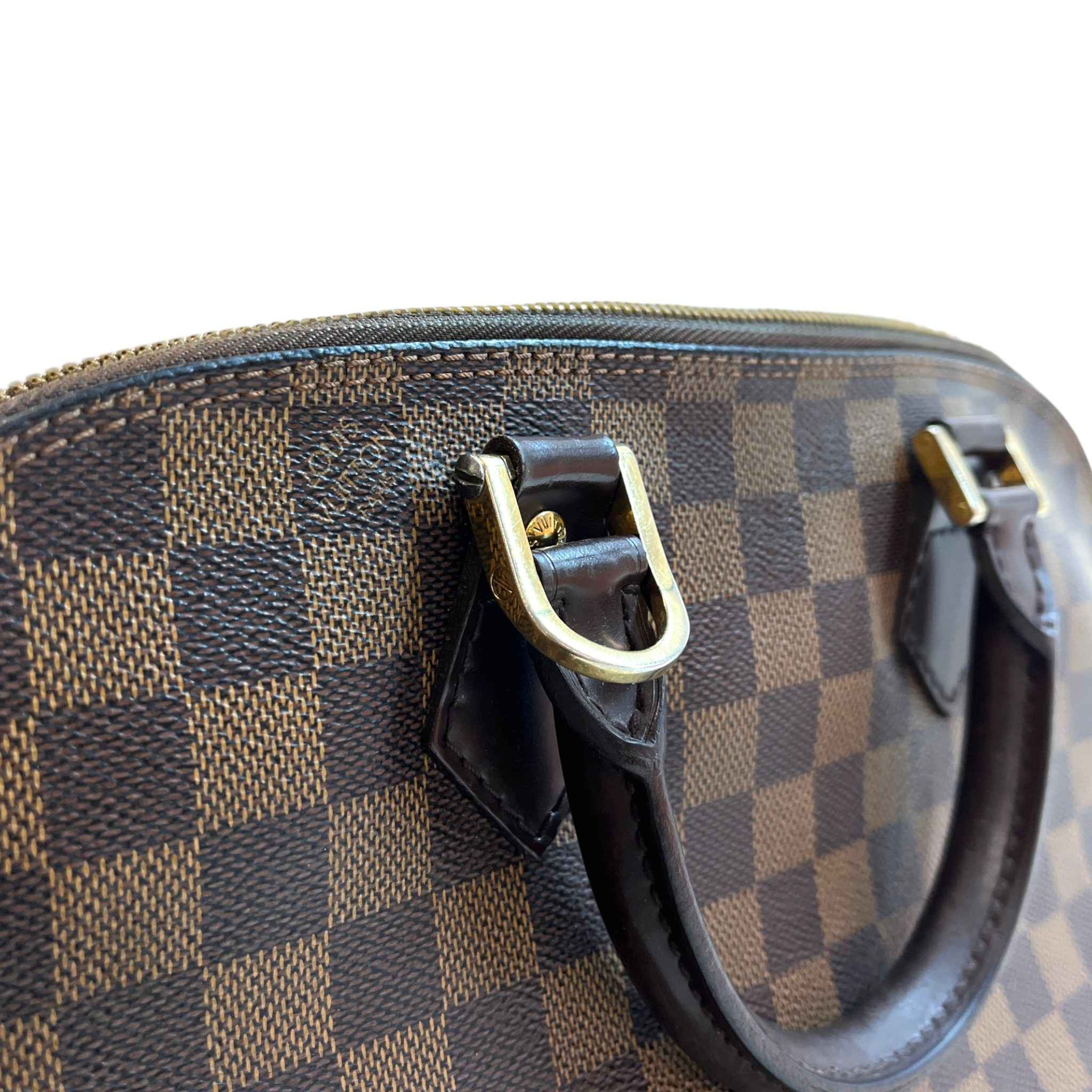 Women's Alma Pm Damier Ebene Bag Brown