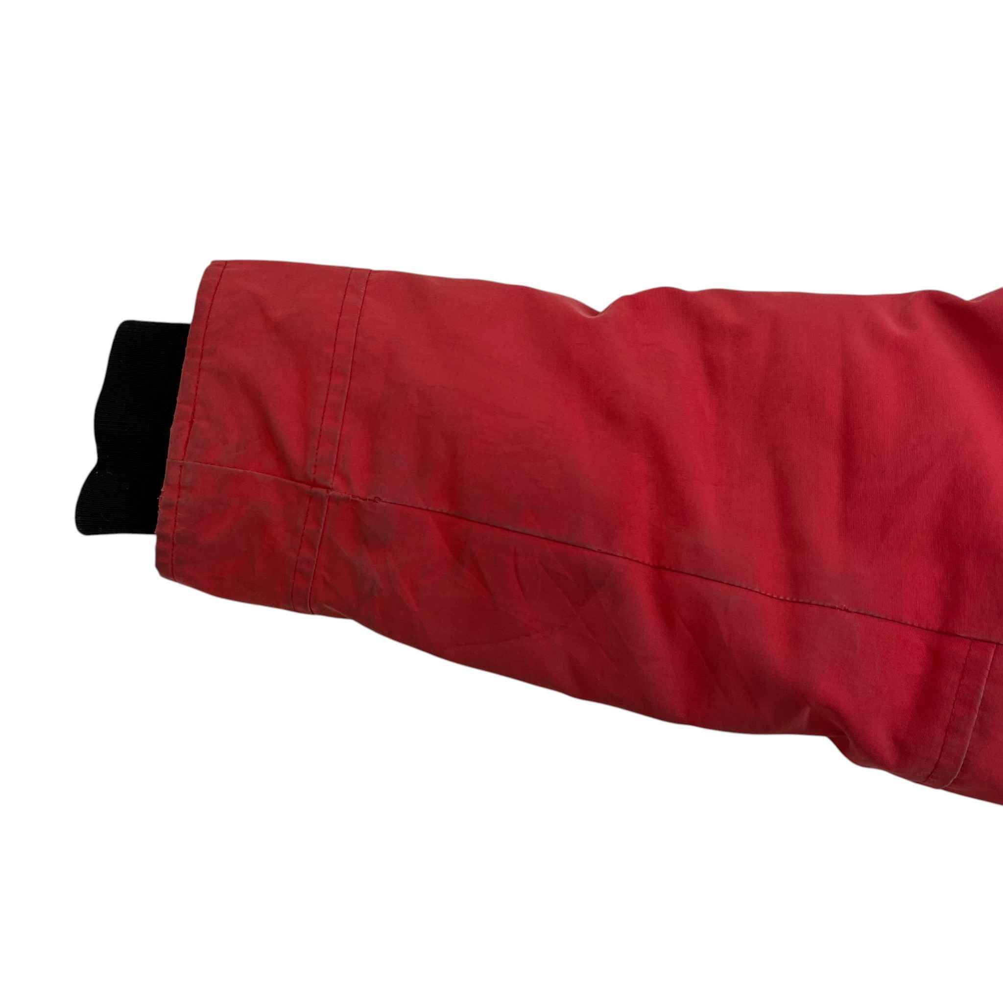 Men's Langford Parka Down Jacket Red Size S