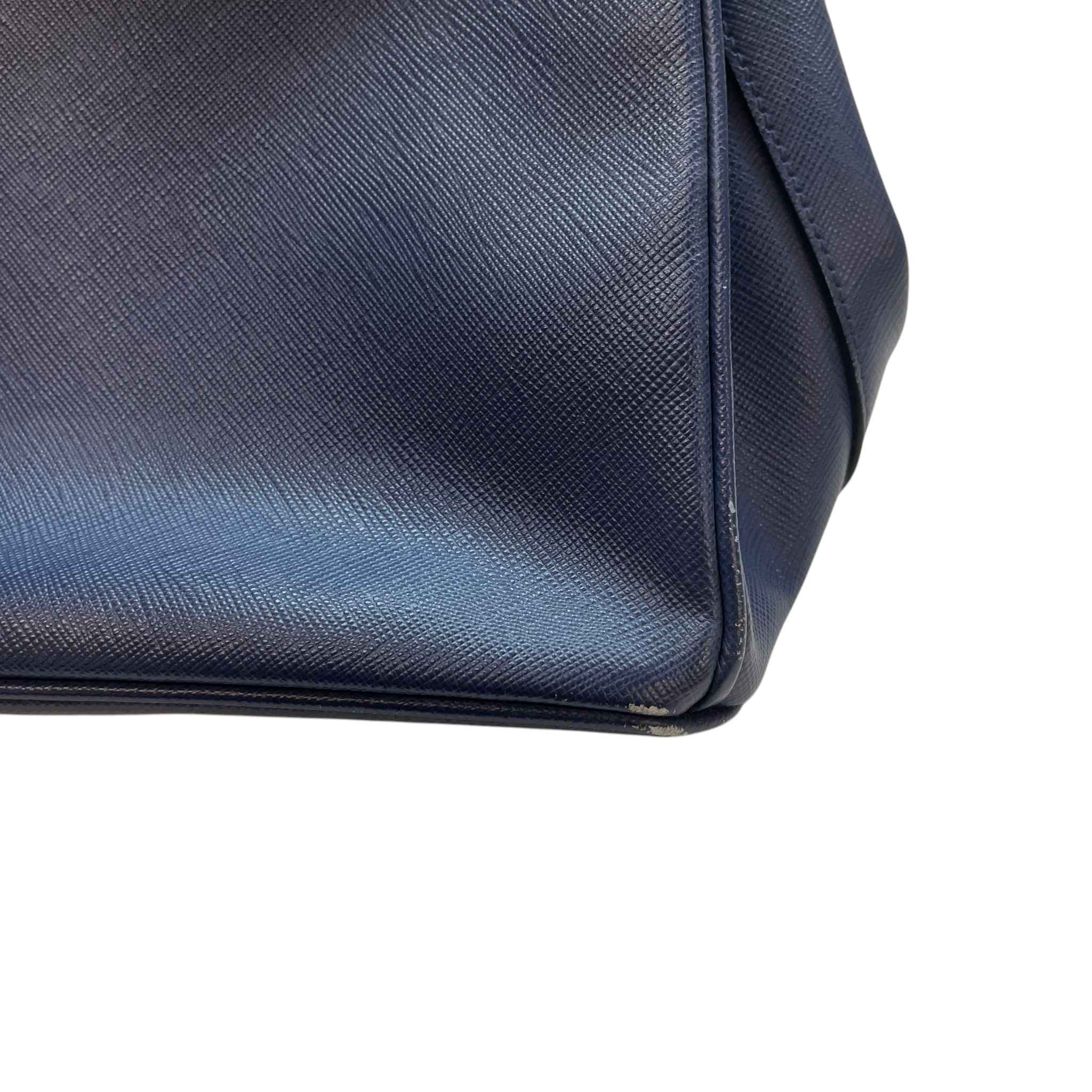 Women's Galleria Saffiano Tote Bag Blue