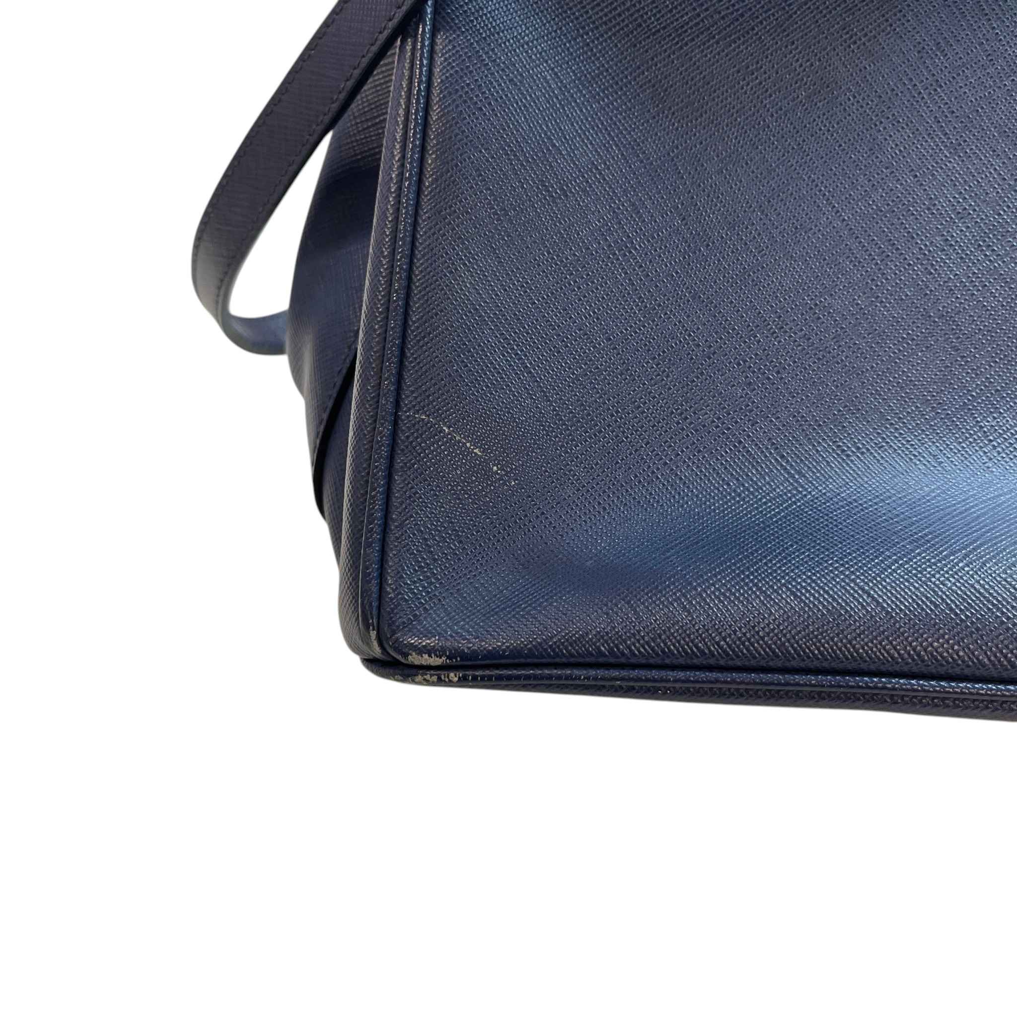 Women's Galleria Saffiano Tote Bag Blue