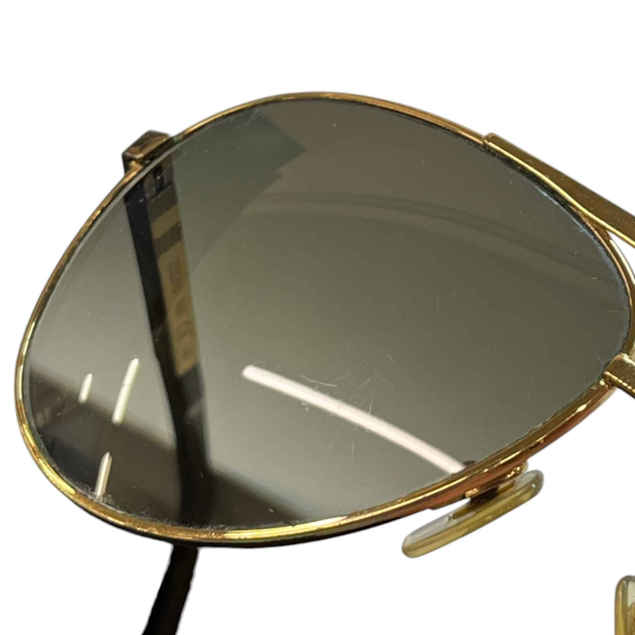 Men's Zo339U Attitude Pilote Sunglasses Gold