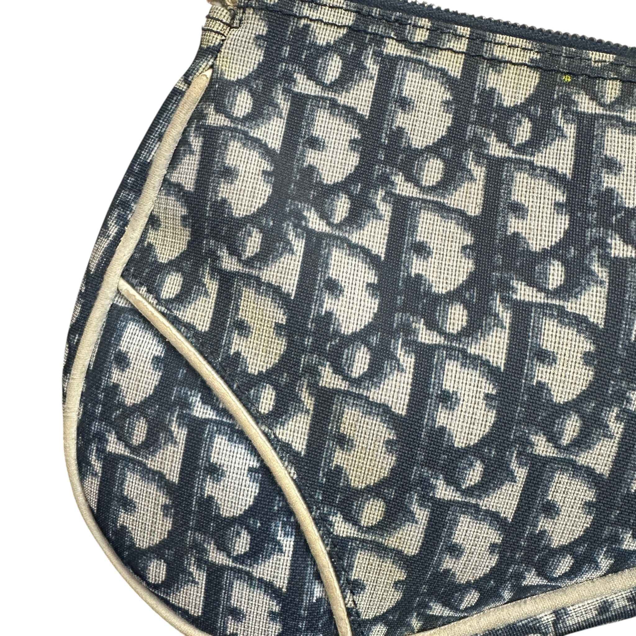 Women's Vintage Saddle Oblique Bag Navy