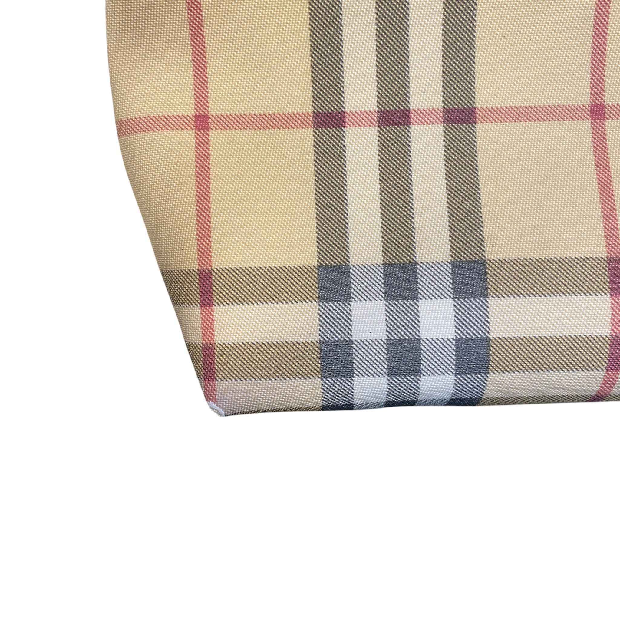 Women's Nova Check Mini Tote Bag Beige