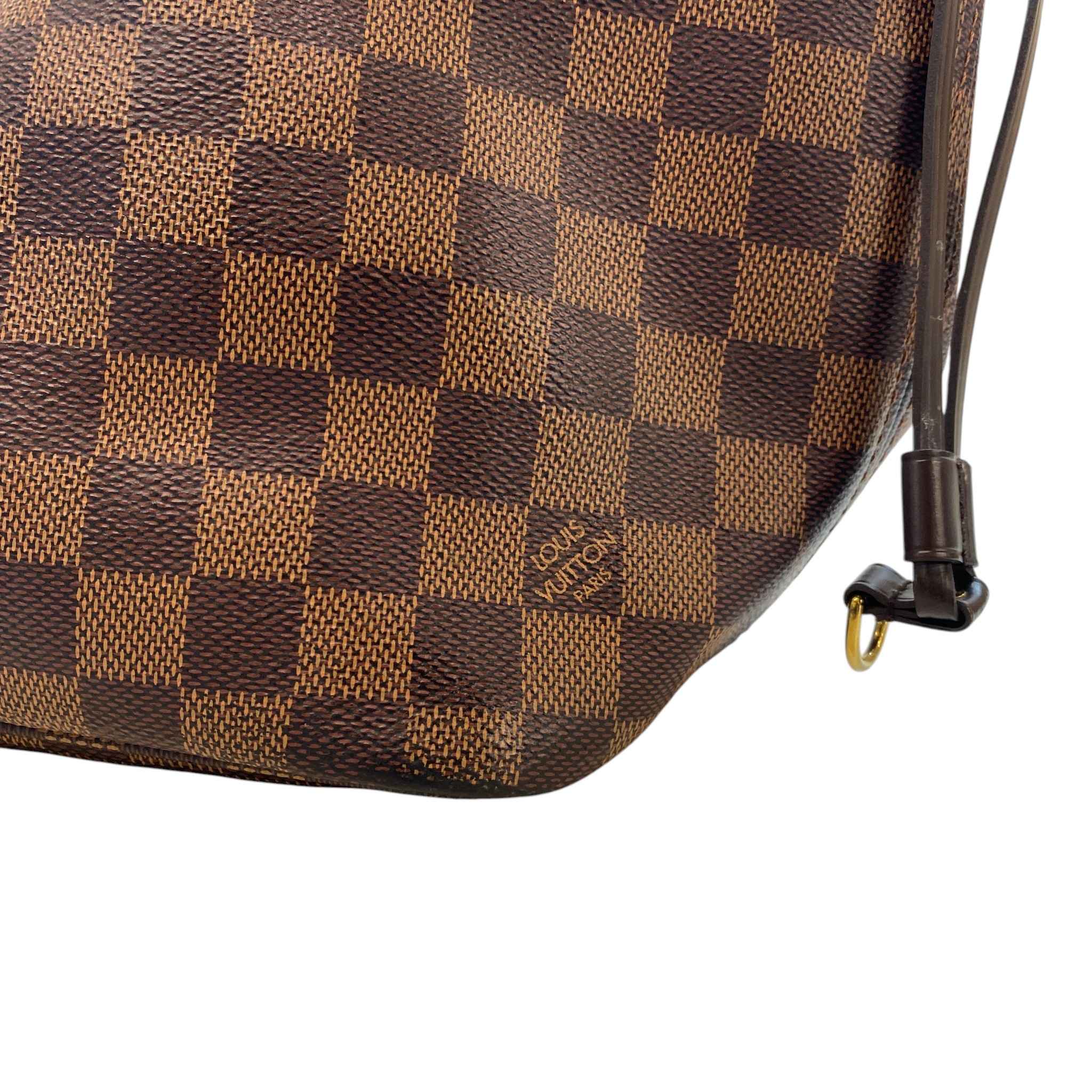 Women's Damier Ebene Neverfull Mm Bag Brown