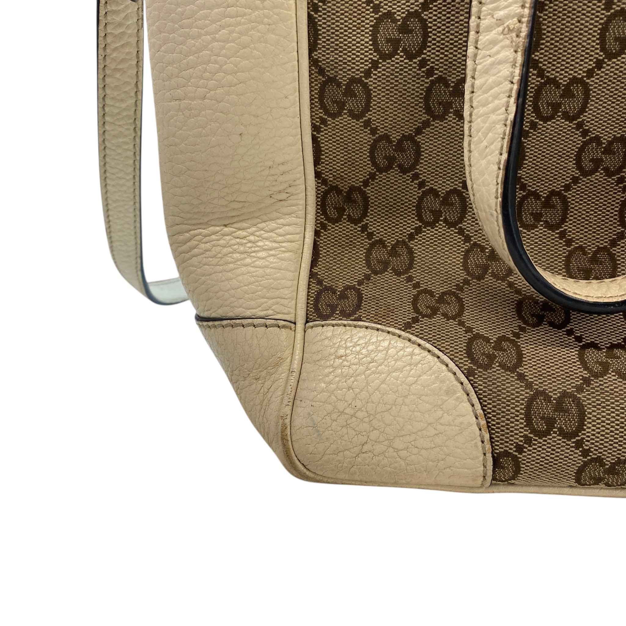 Women's Gg Supreme Bree Satchel Bag Beige