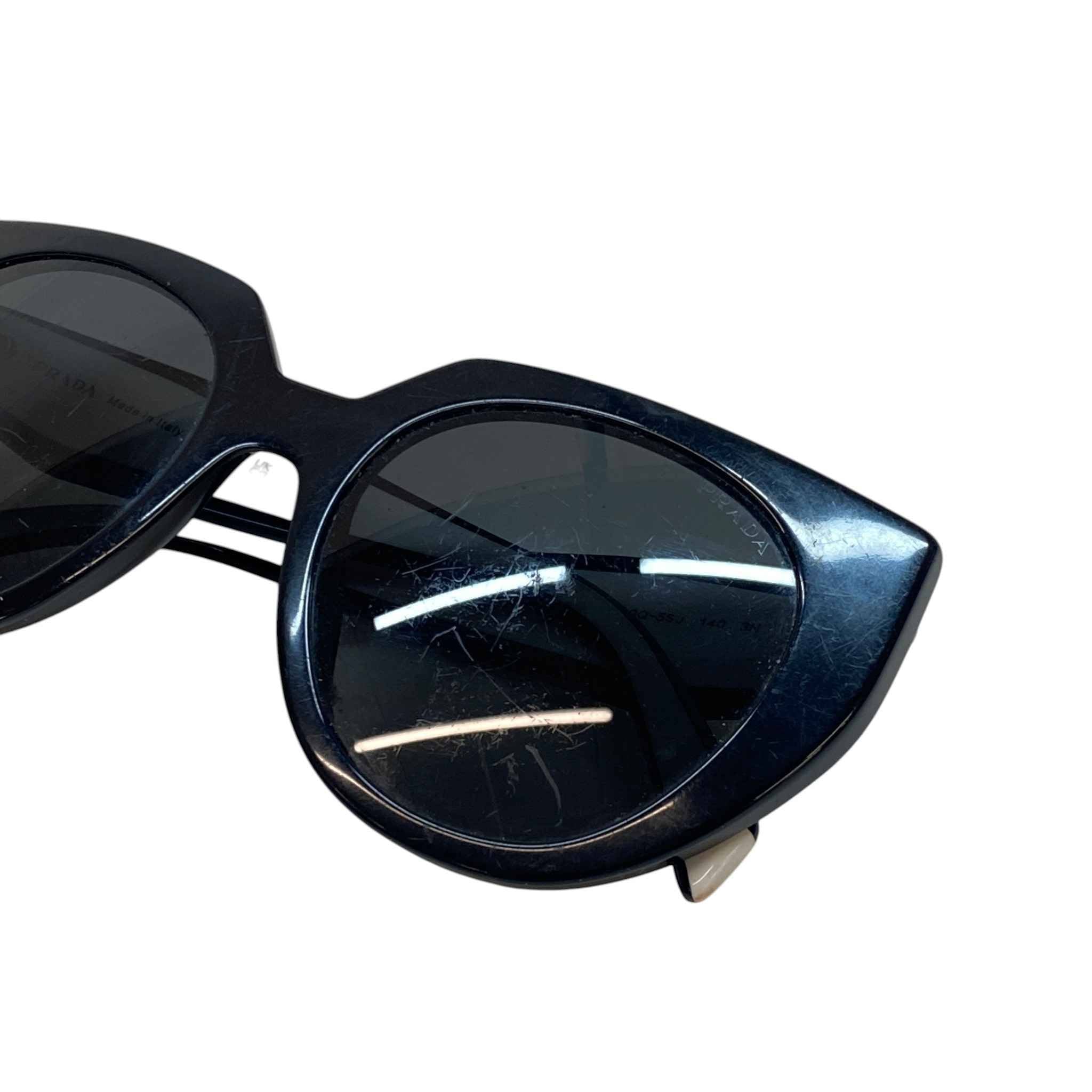 Women's Pr14Ws Cat Eye Sunglasses Black