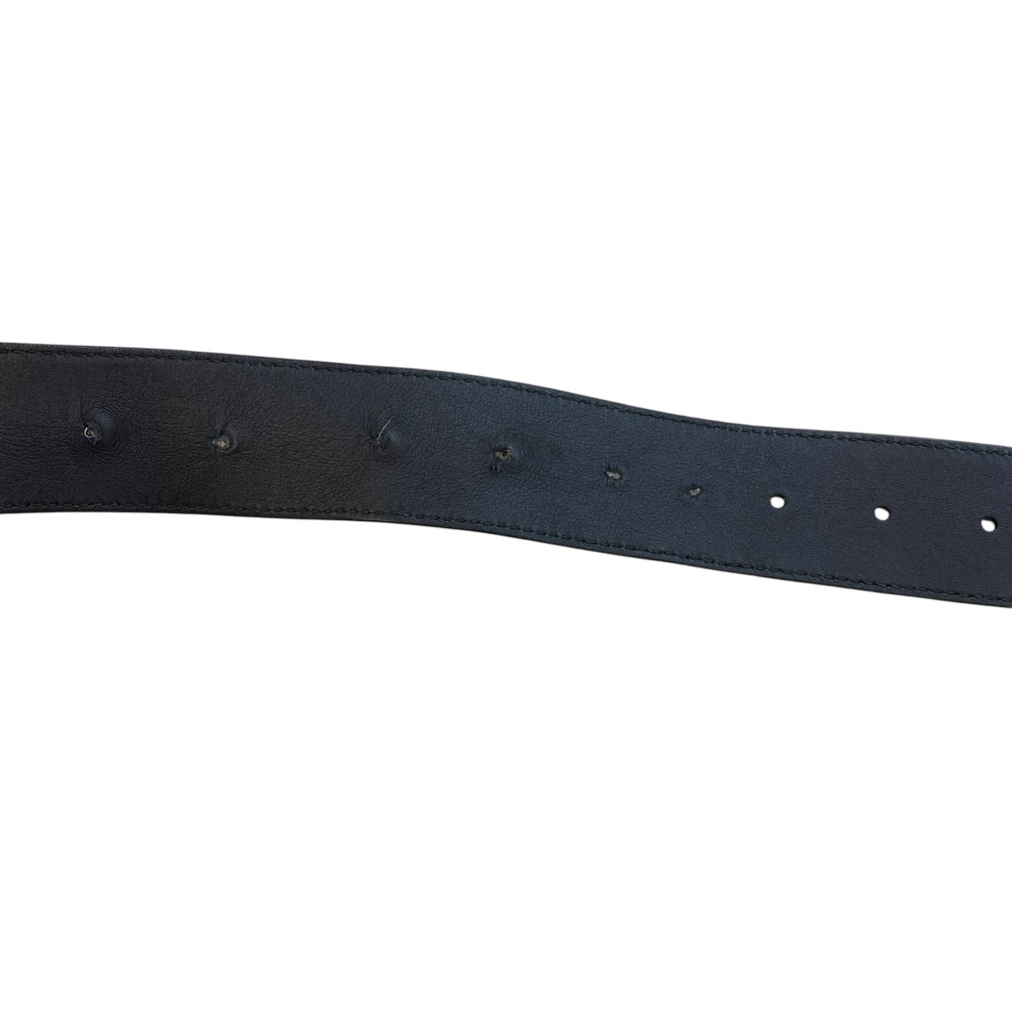 Women's Interlocking G Belt Black