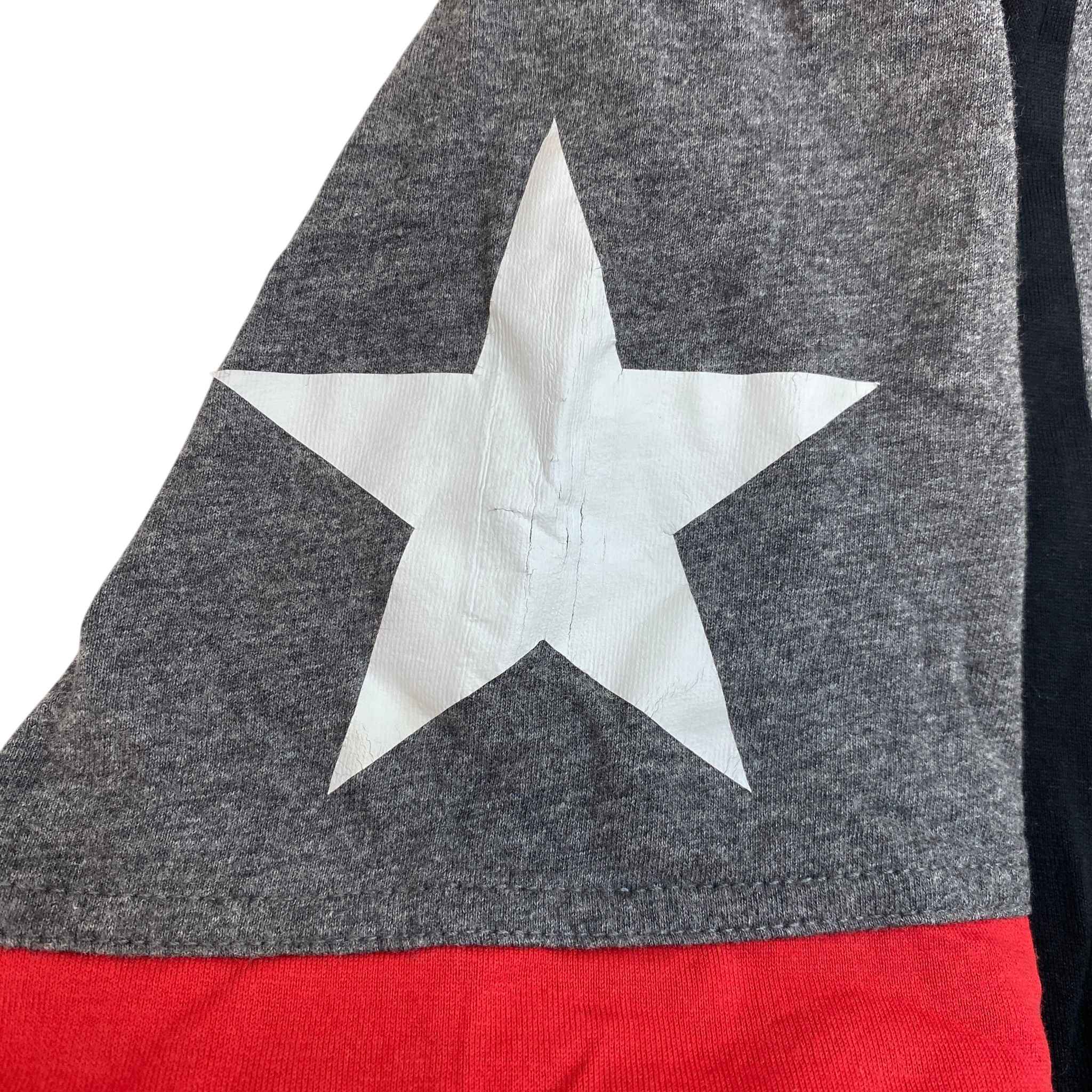 Men's Logo Print T-Shirt Grey Size S