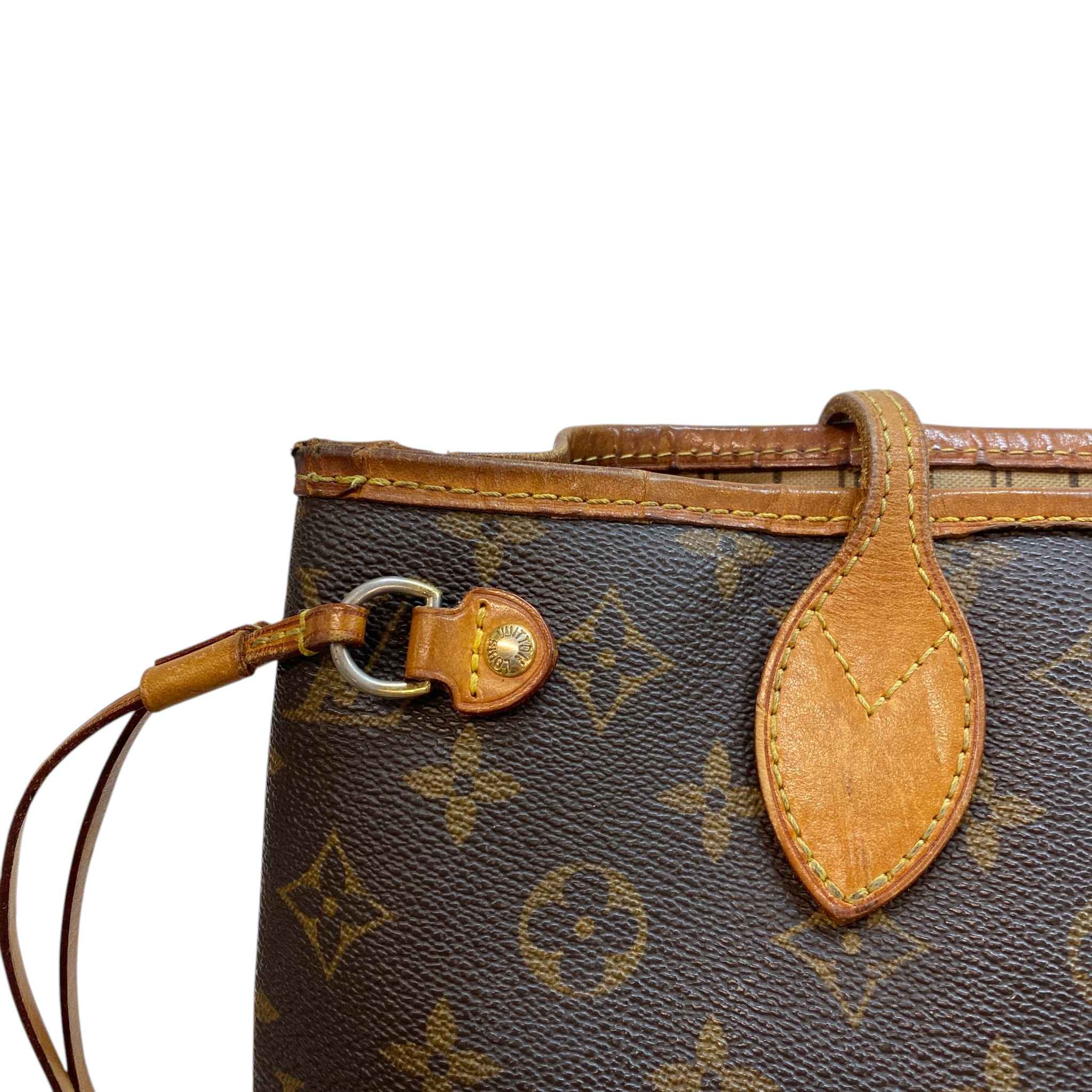 Women's Monogram Neverfull Pm Bag Brown