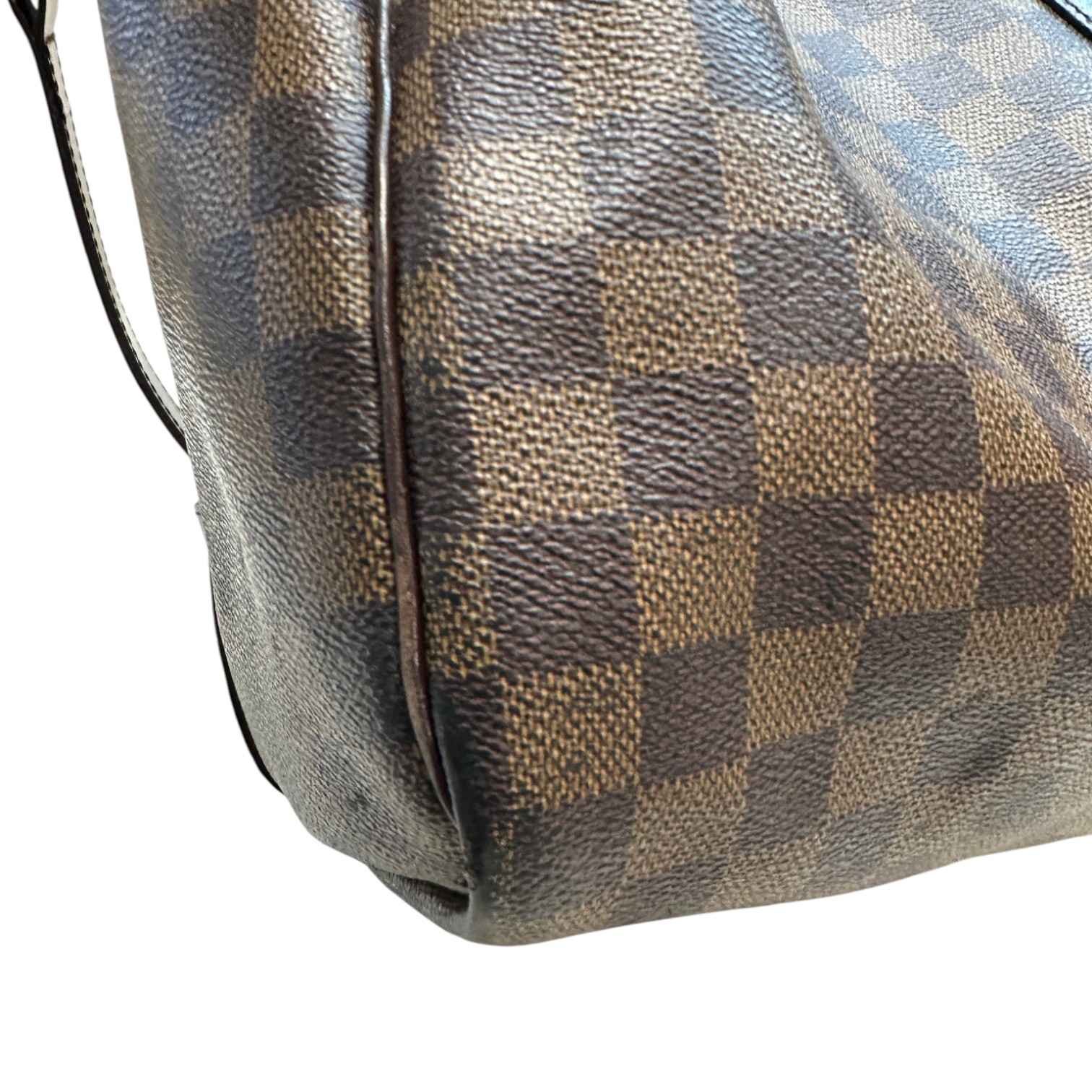 Women's Damier Ebene Keepall Bandoulière 55 Bag Brown