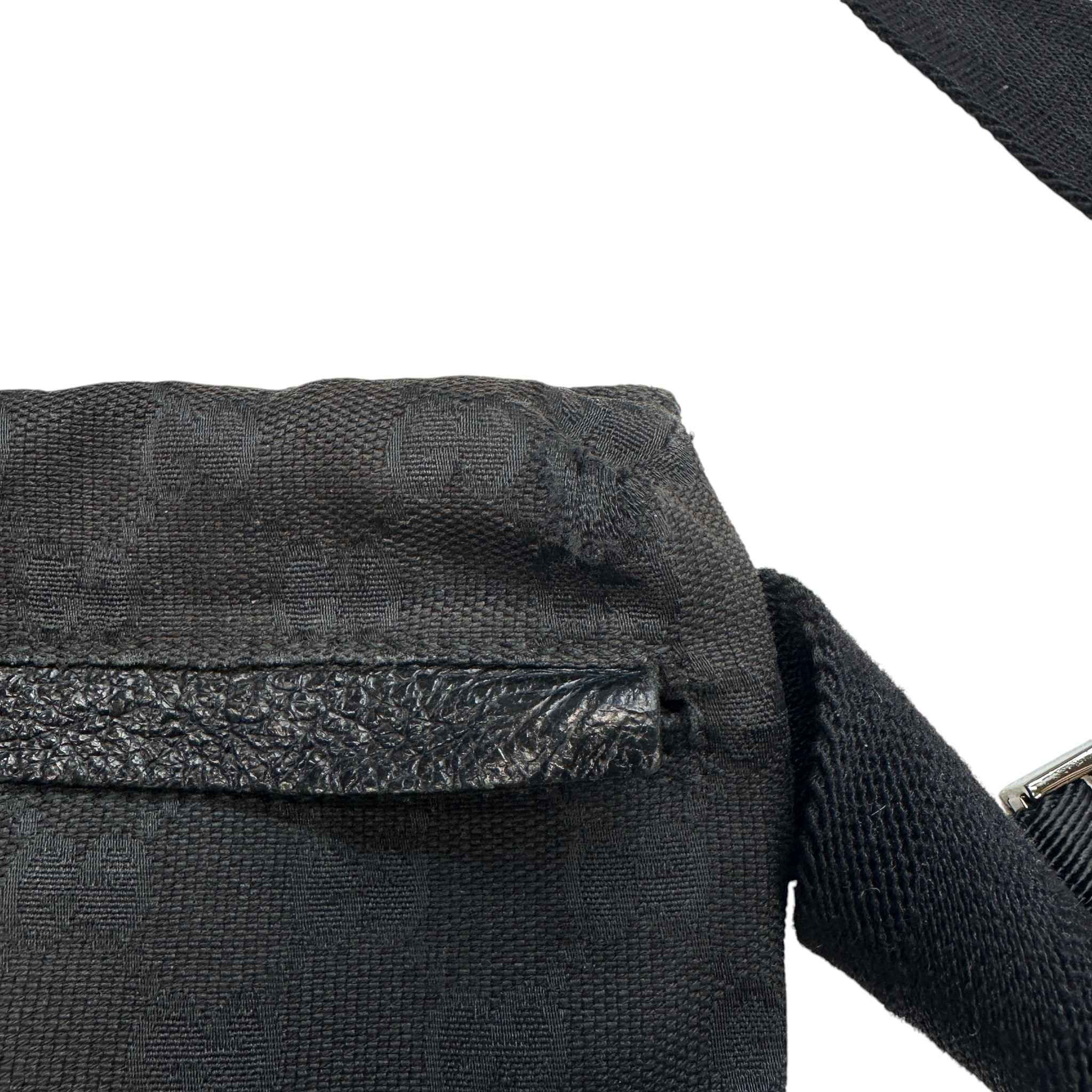 Men's Gg Supreme Belt Bag Black