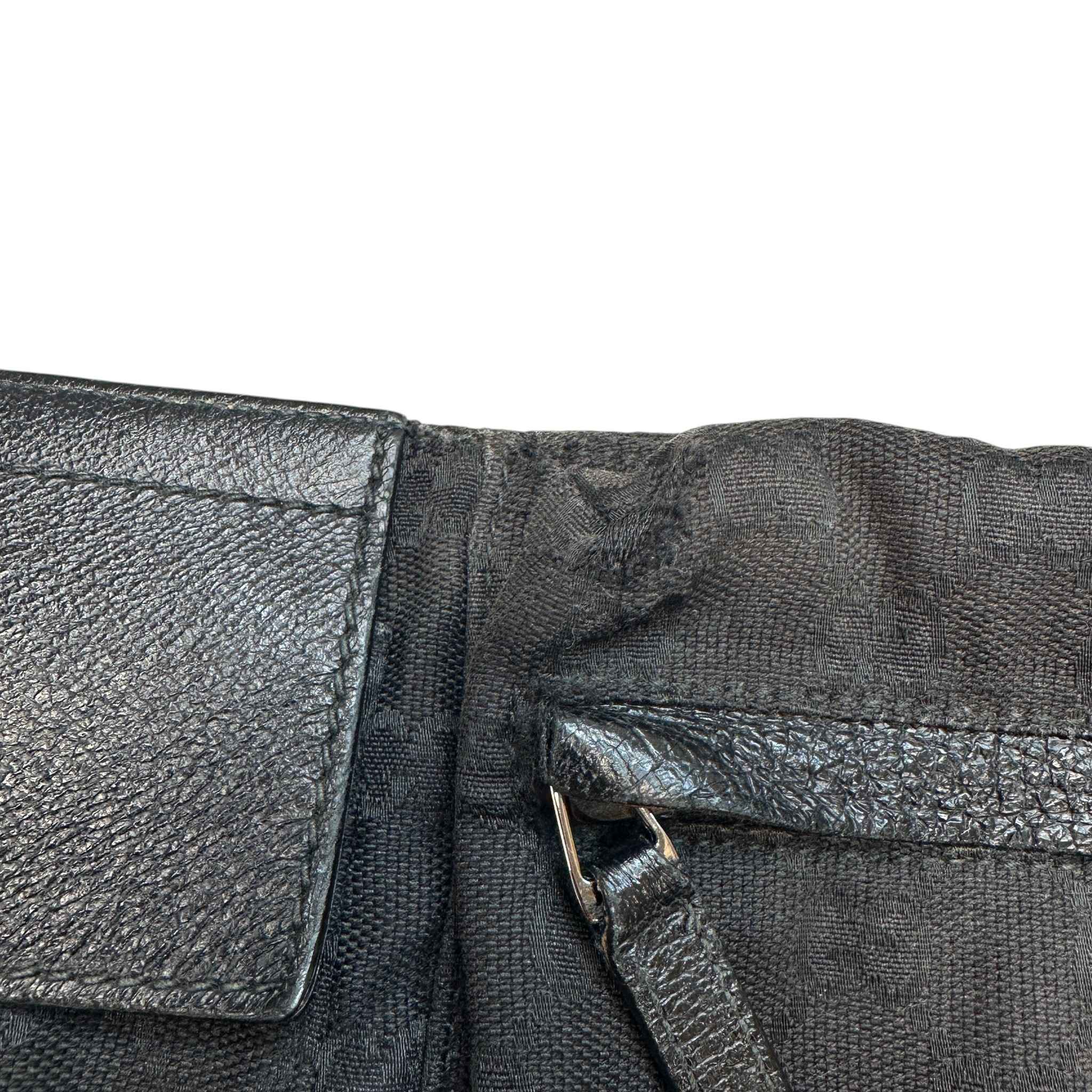 Men's Gg Supreme Belt Bag Black