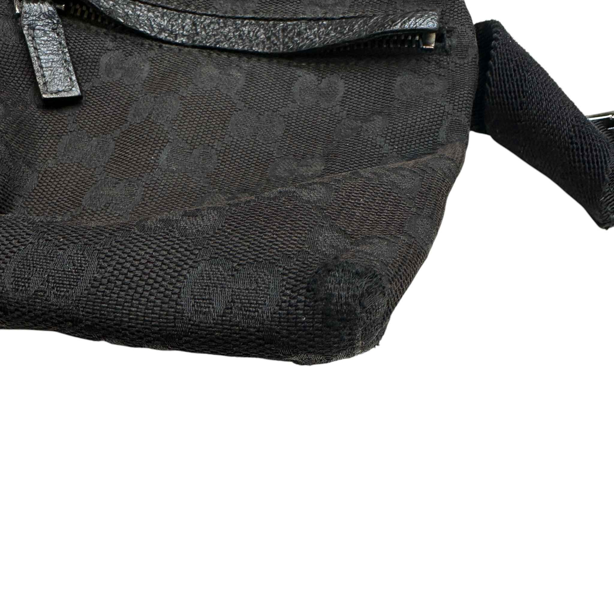 Men's Gg Supreme Belt Bag Black