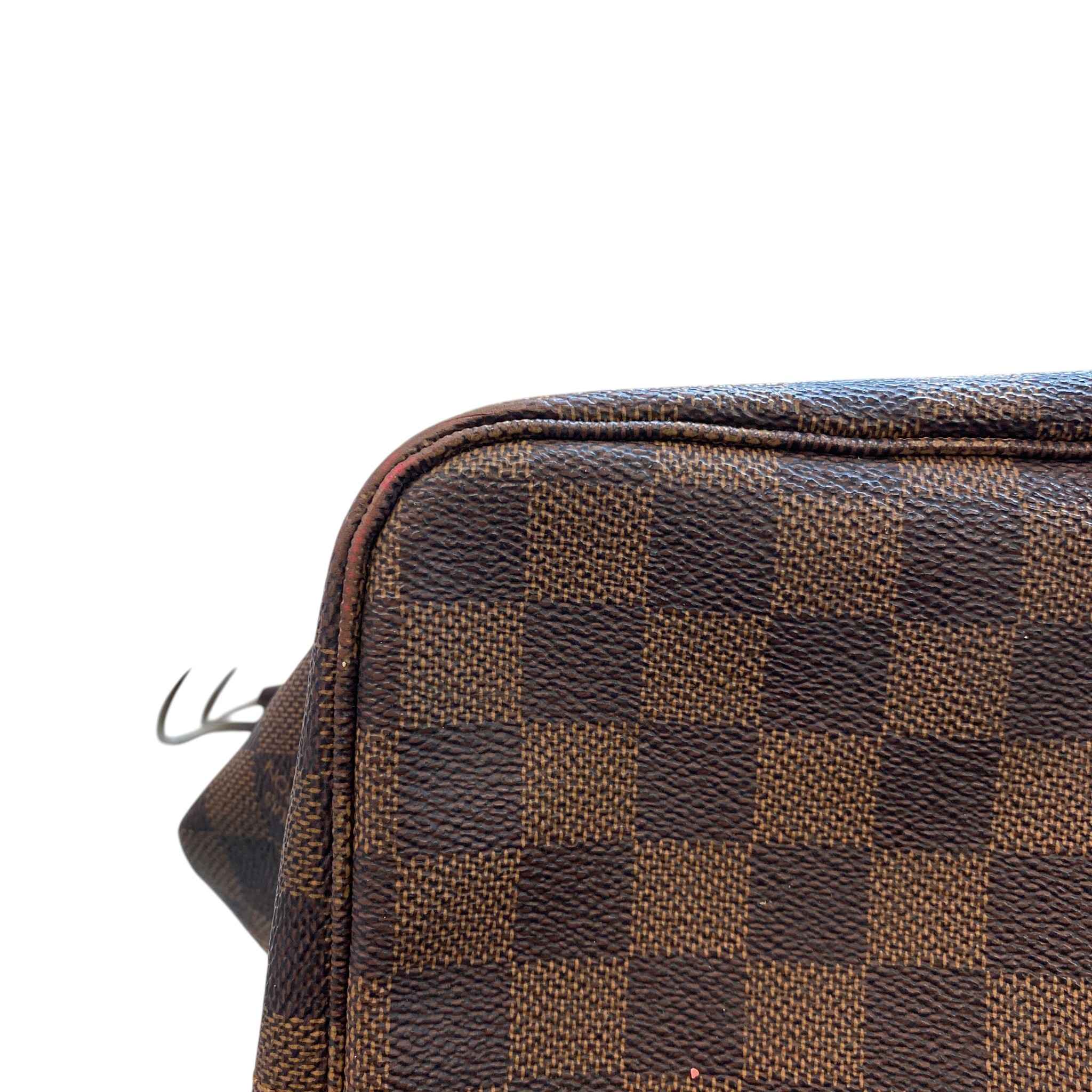 Women's Damier Ebene Neverfull Gm Bag Brown