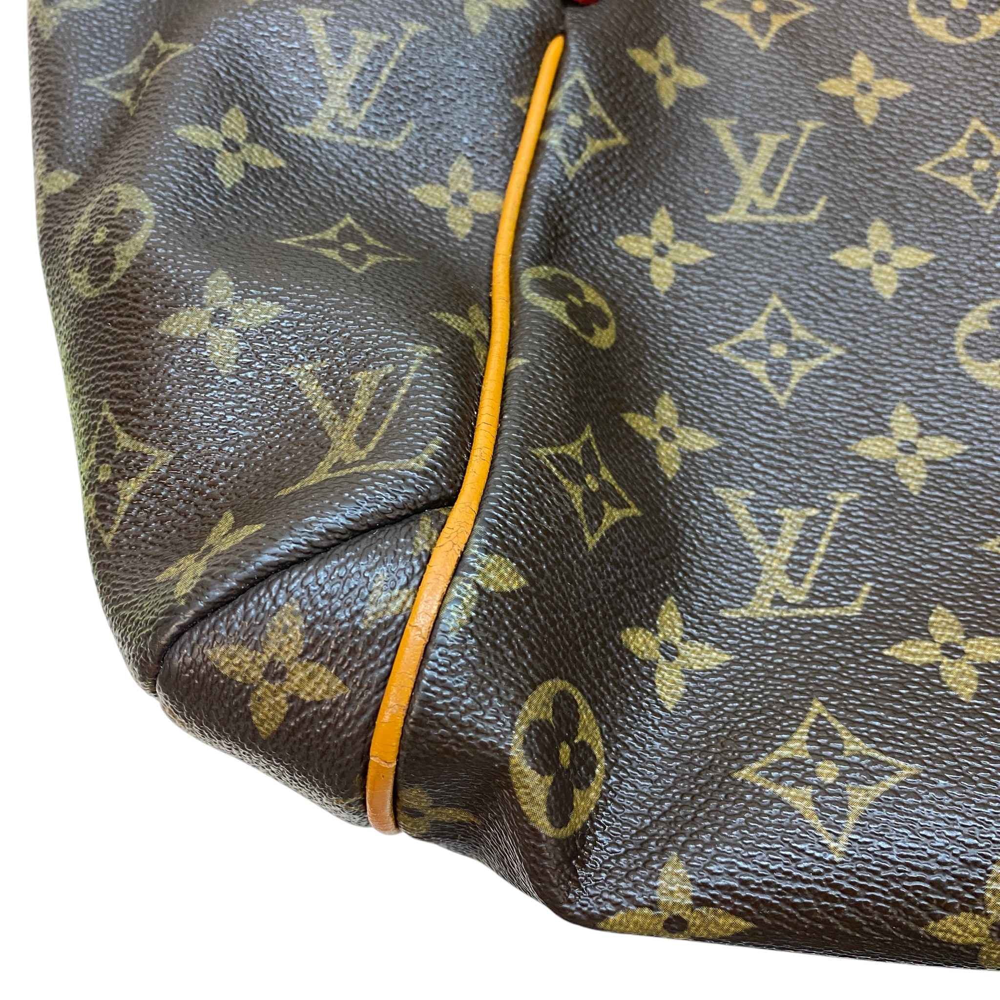 Women's Monogram Canvas Totally Pm Bag Brown