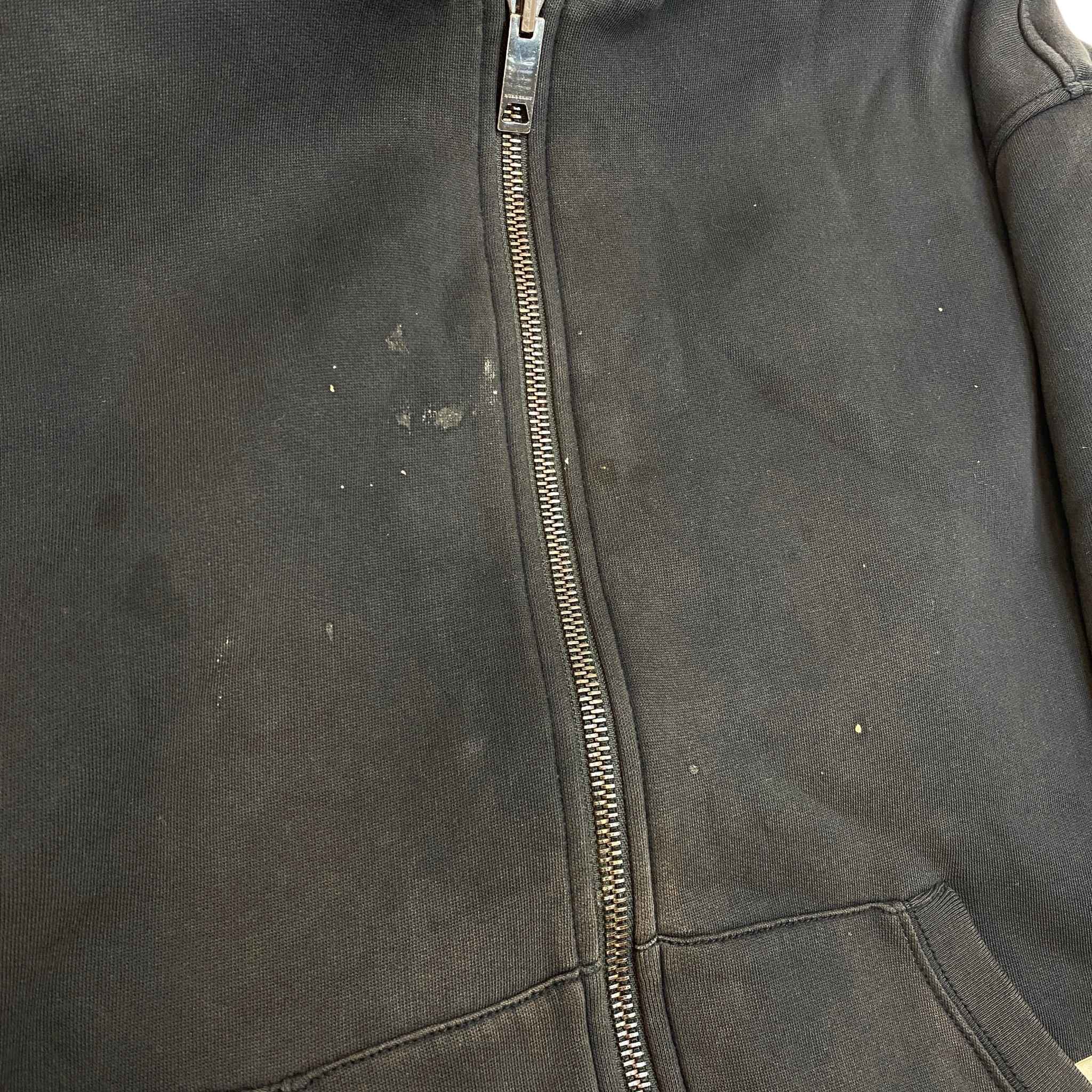 Men's Graffiti Reversible Hoodie Black Size S
