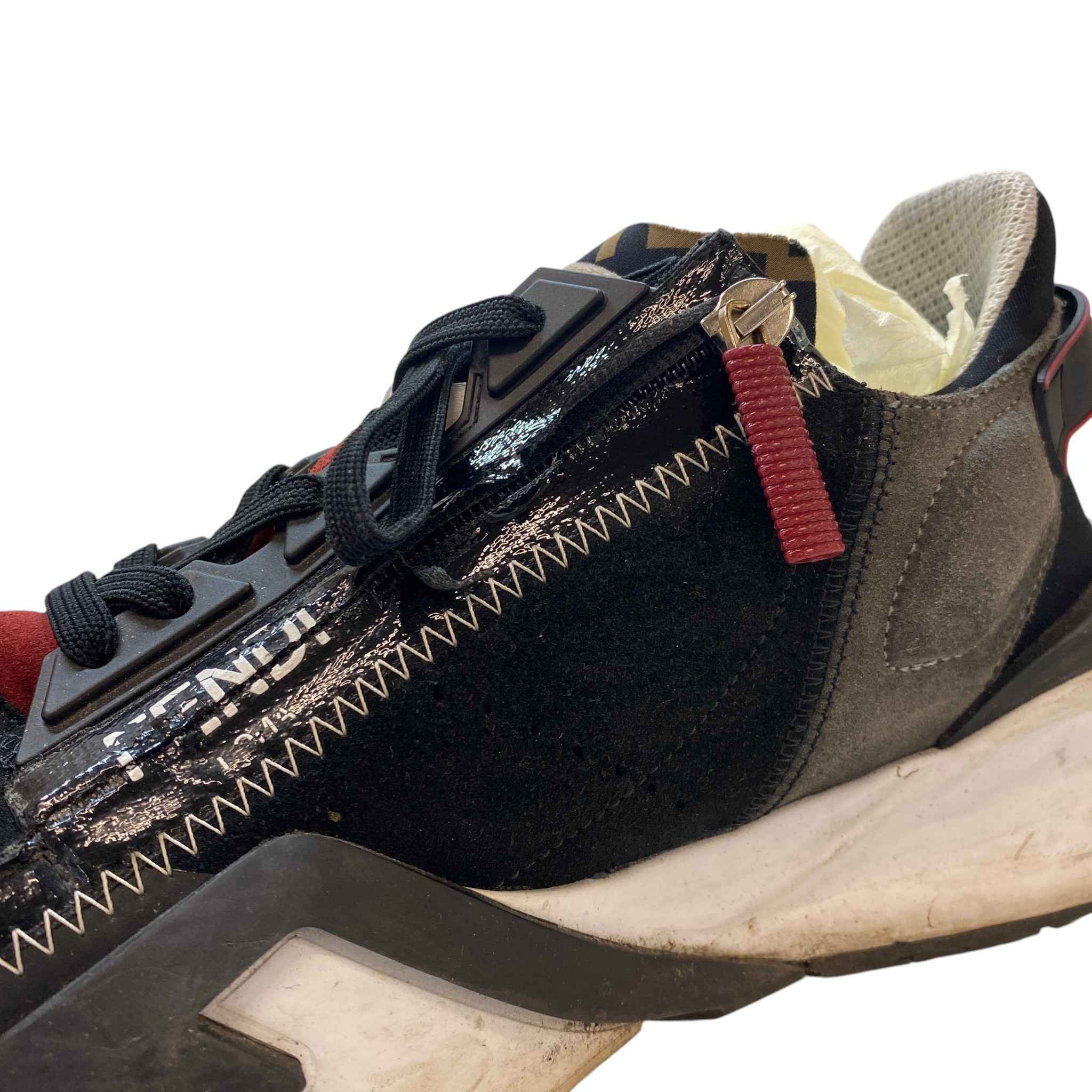Men's Flow Low Trainers Black Size EU 41 / UK 7