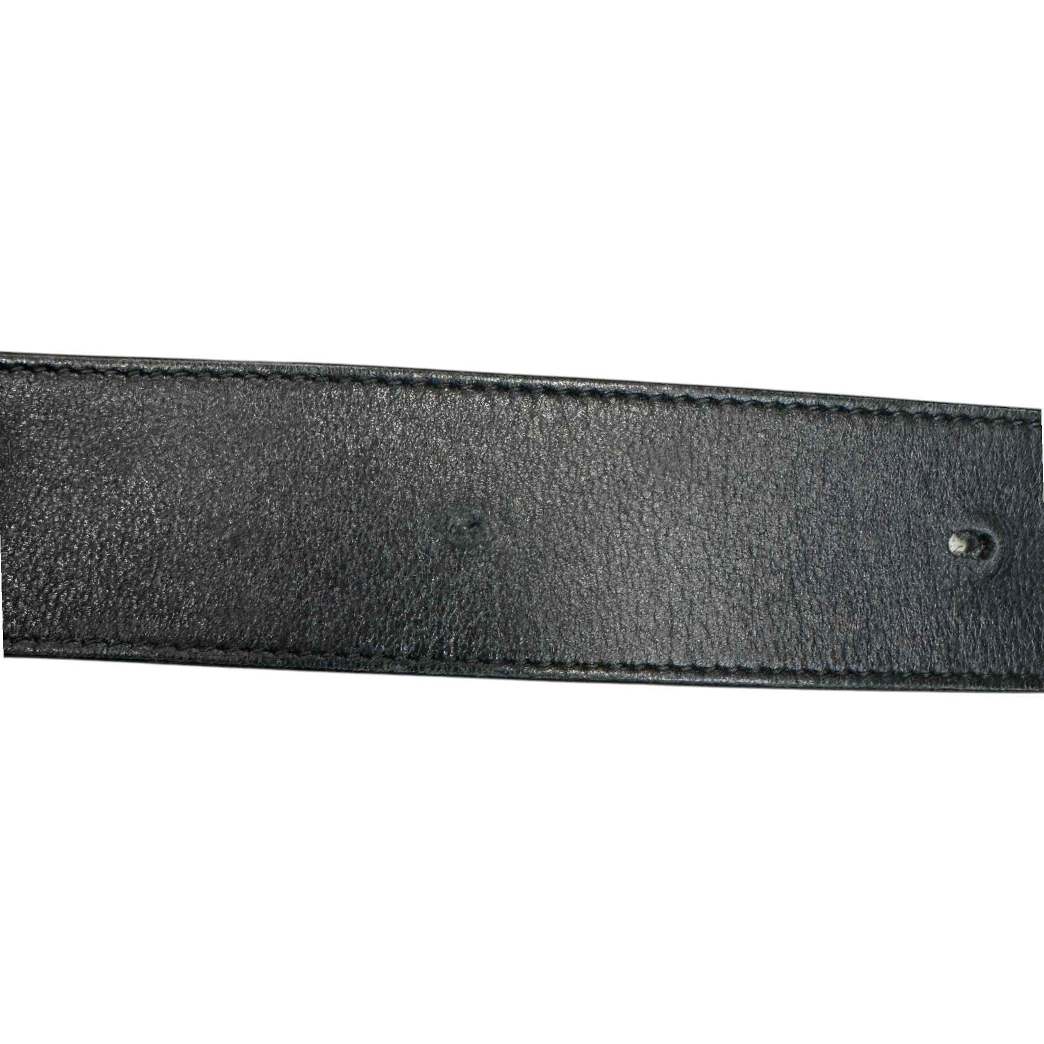 Women's Gg Marmont Belt Black Size 85CM / UK 10