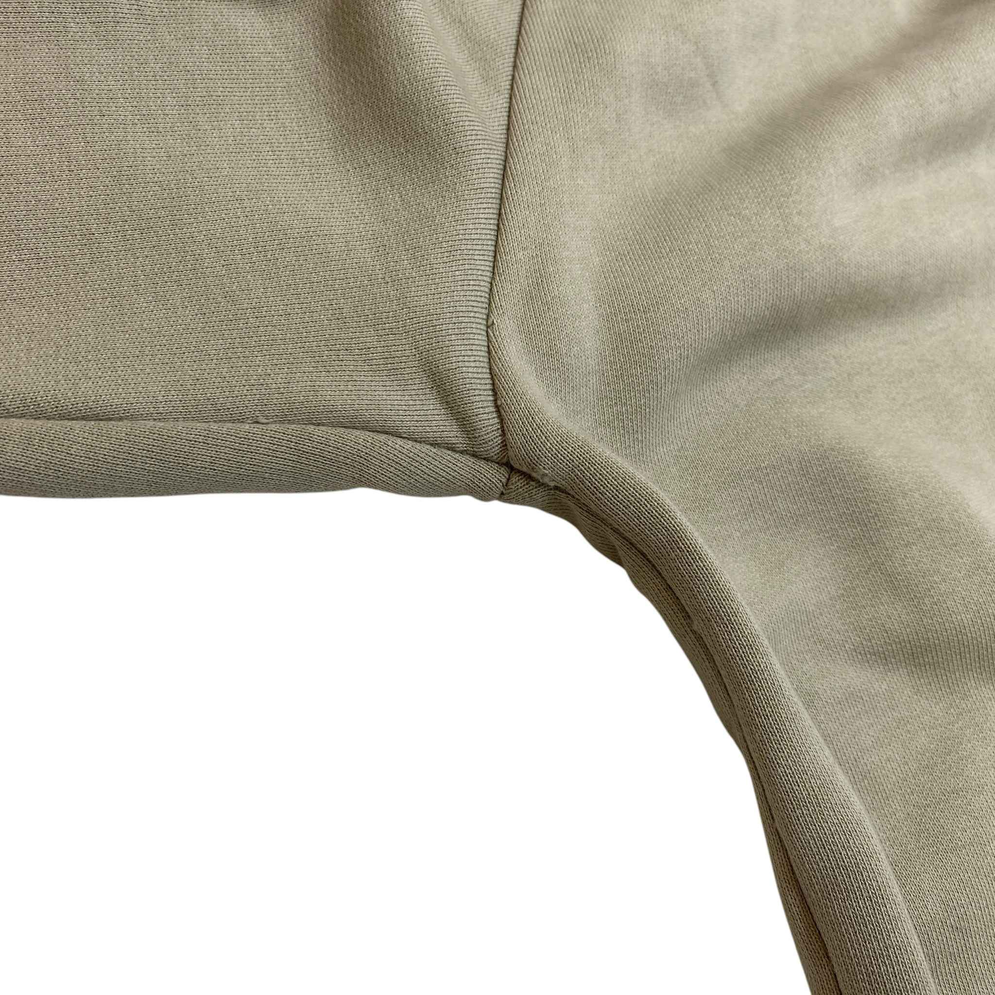 Men's Logo Print Sweatshirt Beige Size M