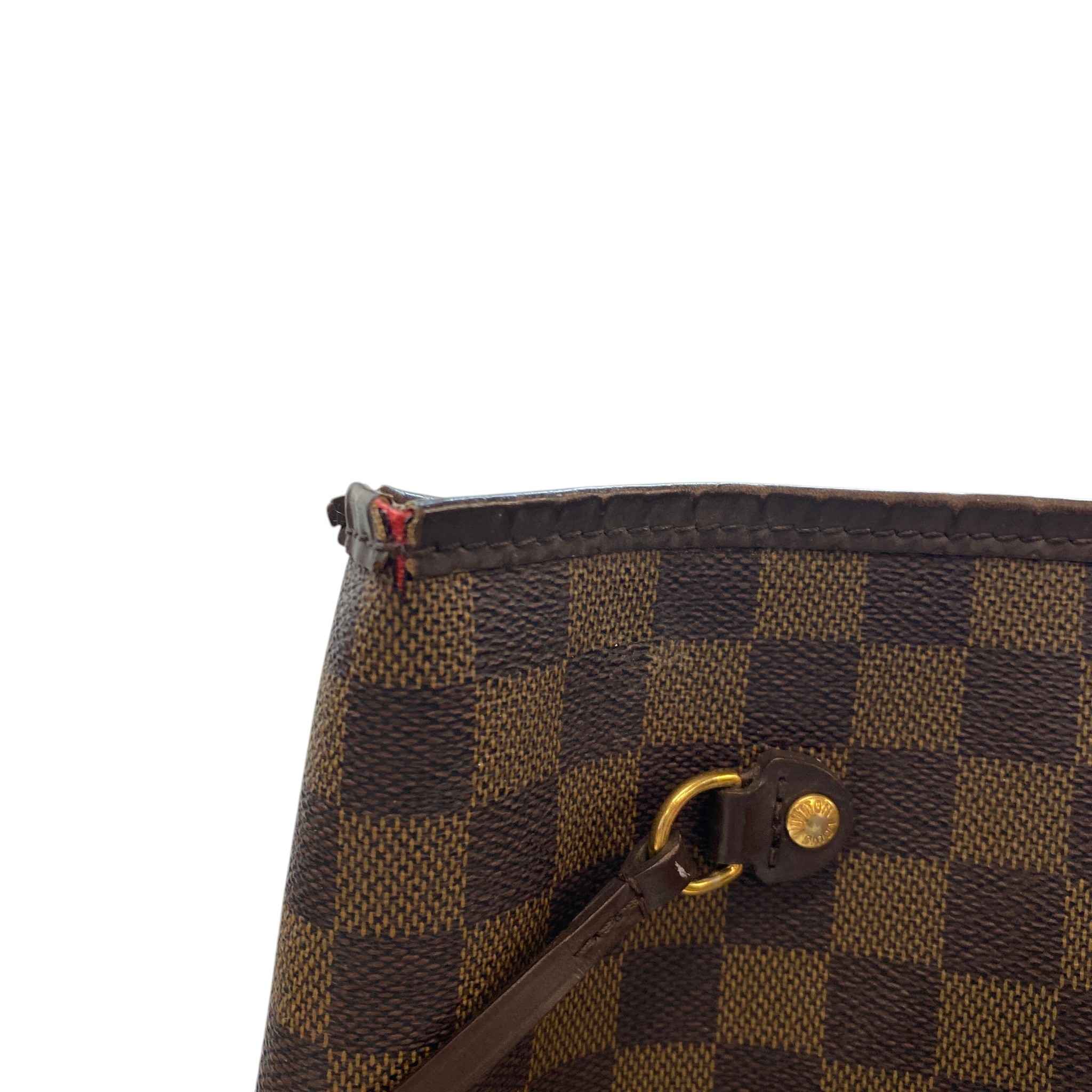 Women's Damier Ebene Neverfull Gm Bag Brown