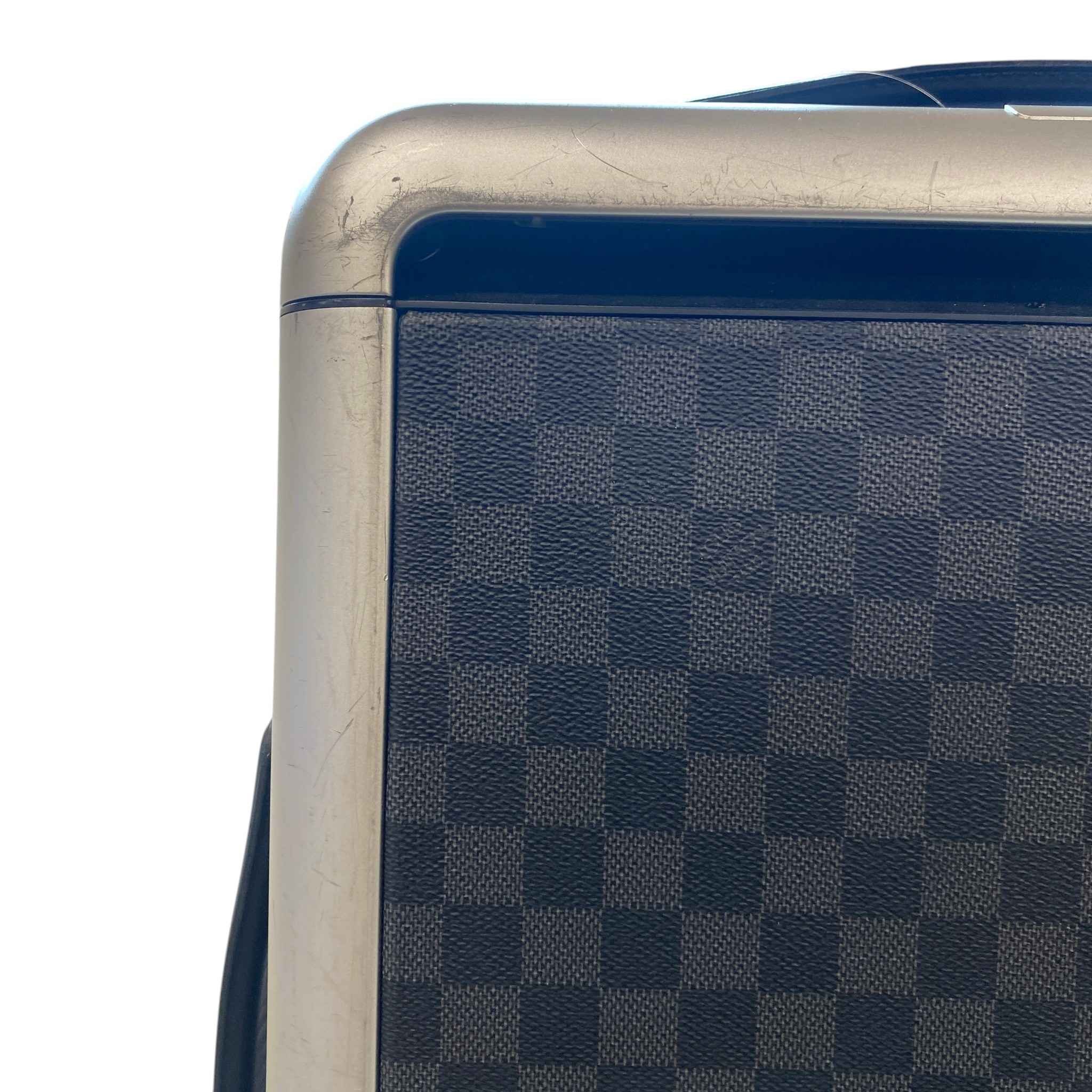 Men's Damier Graphite Horizon 55 Suitcase Black