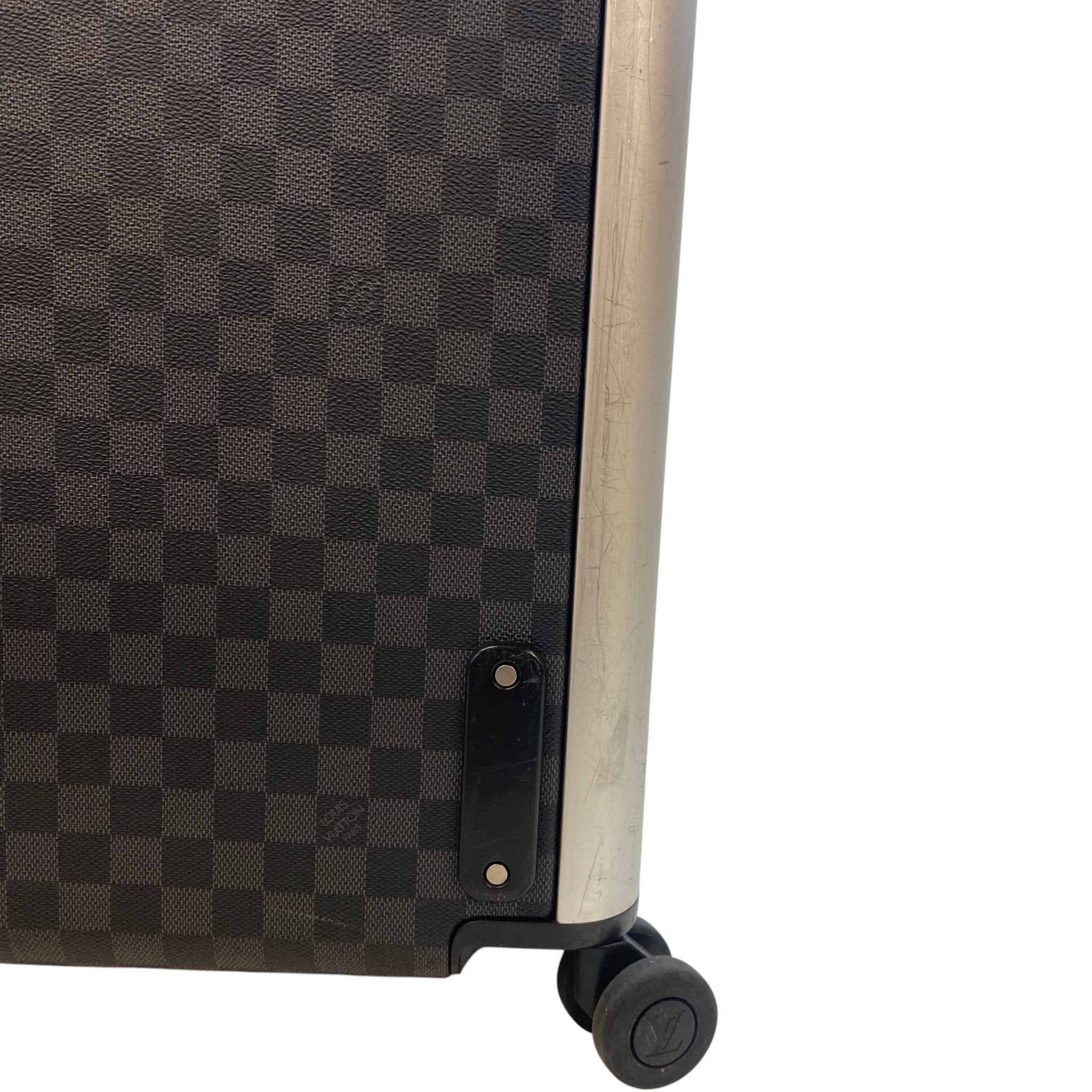 Men's Damier Graphite Horizon 55 Suitcase Black