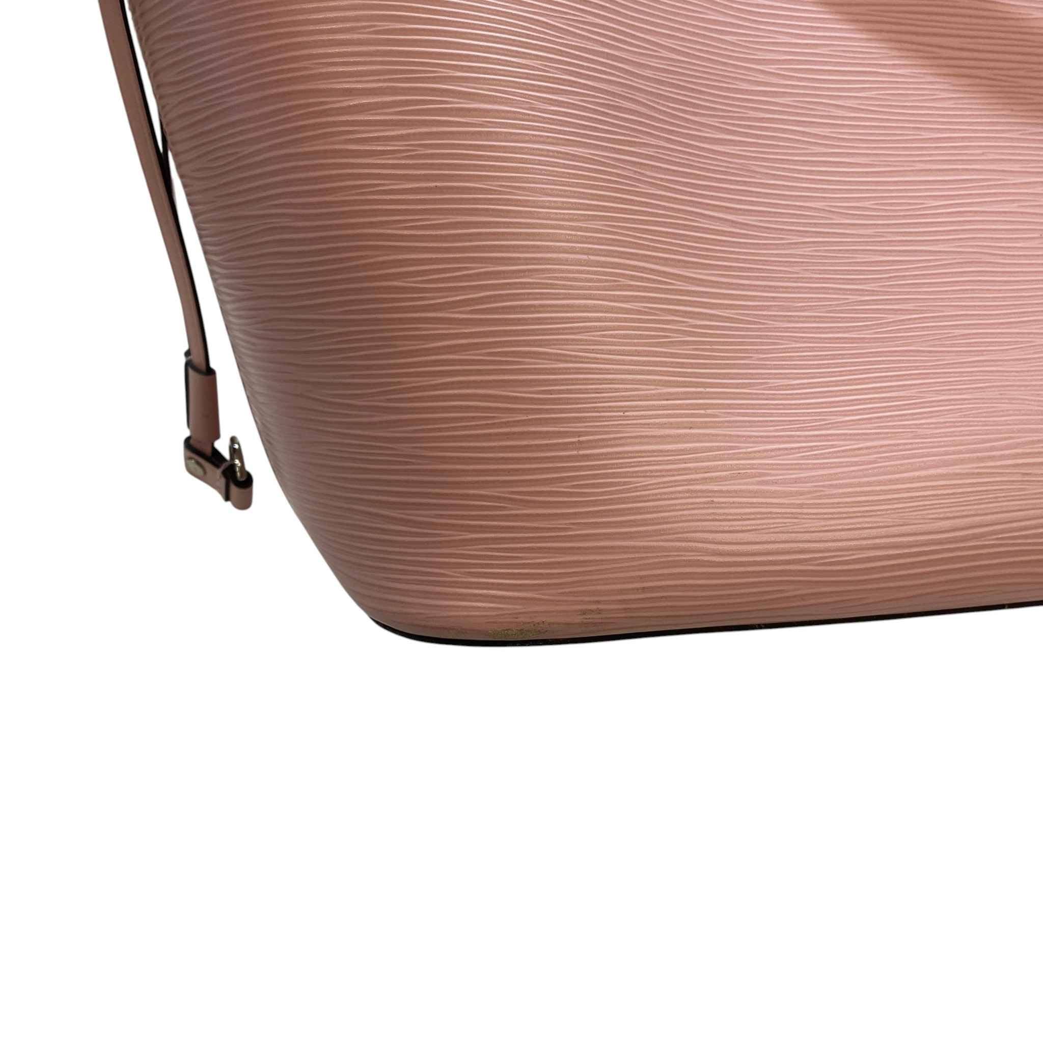 Women's Rose Ballerine Epi Neverfull Mm Bag Pink