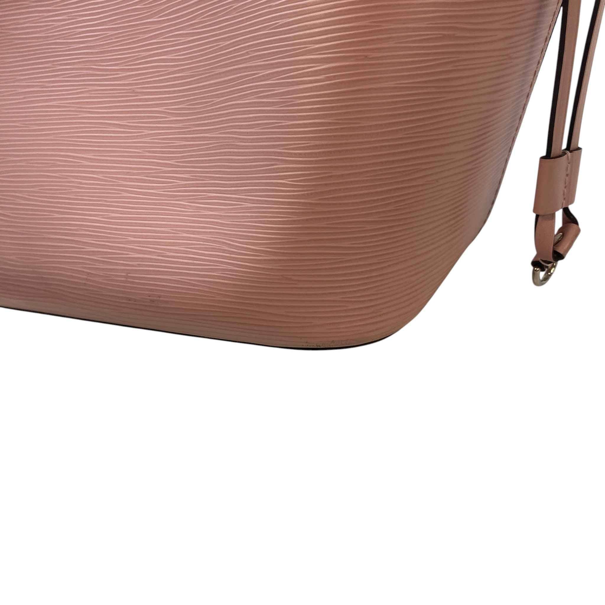 Women's Rose Ballerine Epi Neverfull Mm Bag Pink
