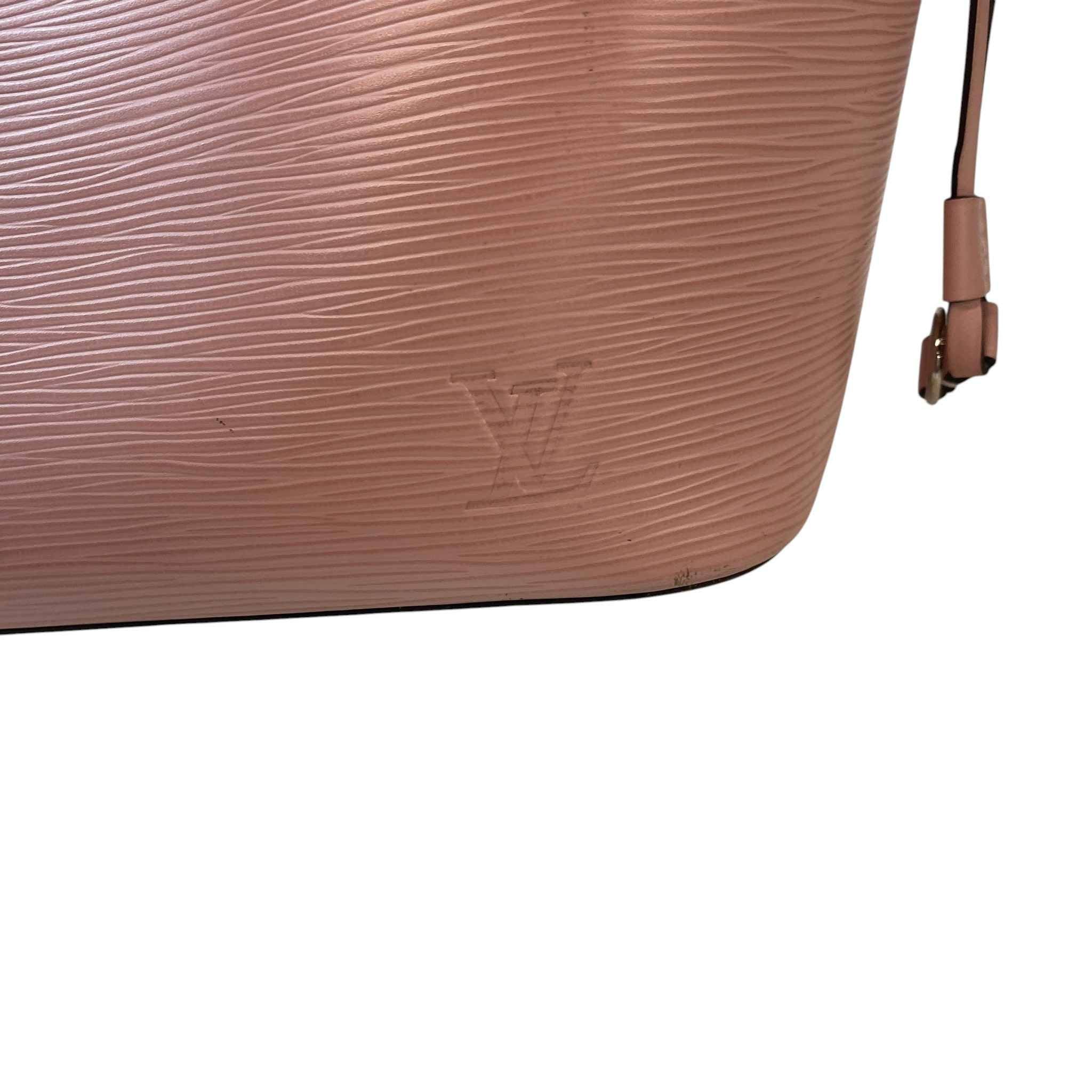 Women's Rose Ballerine Epi Neverfull Mm Bag Pink