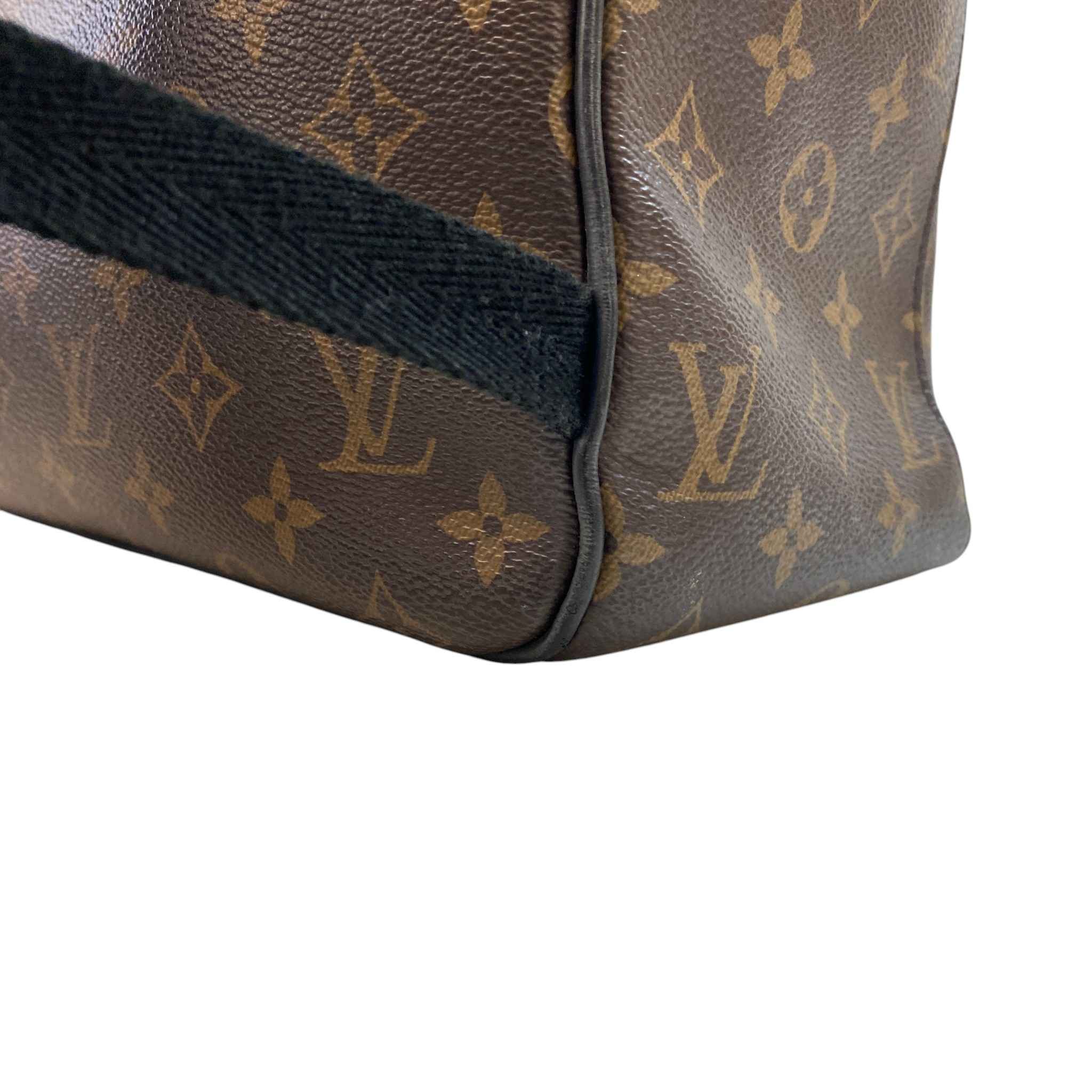 Men's Monogram Macassar Josh Backpack Brown