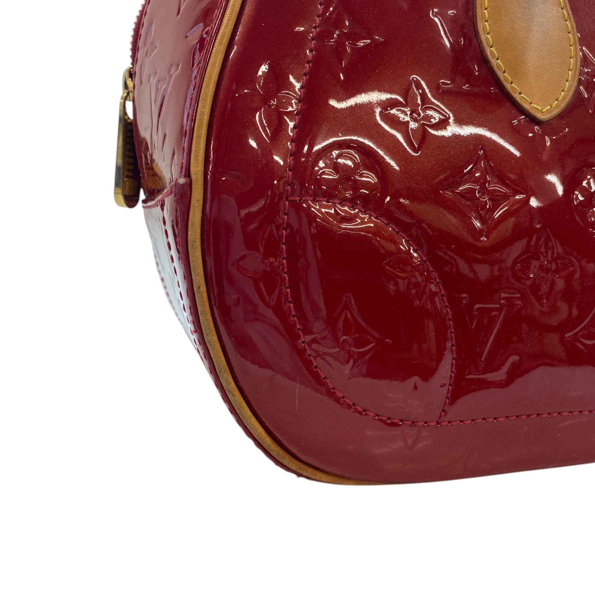 Women's Pomme D'Amour Vernis Summit Handbag Red