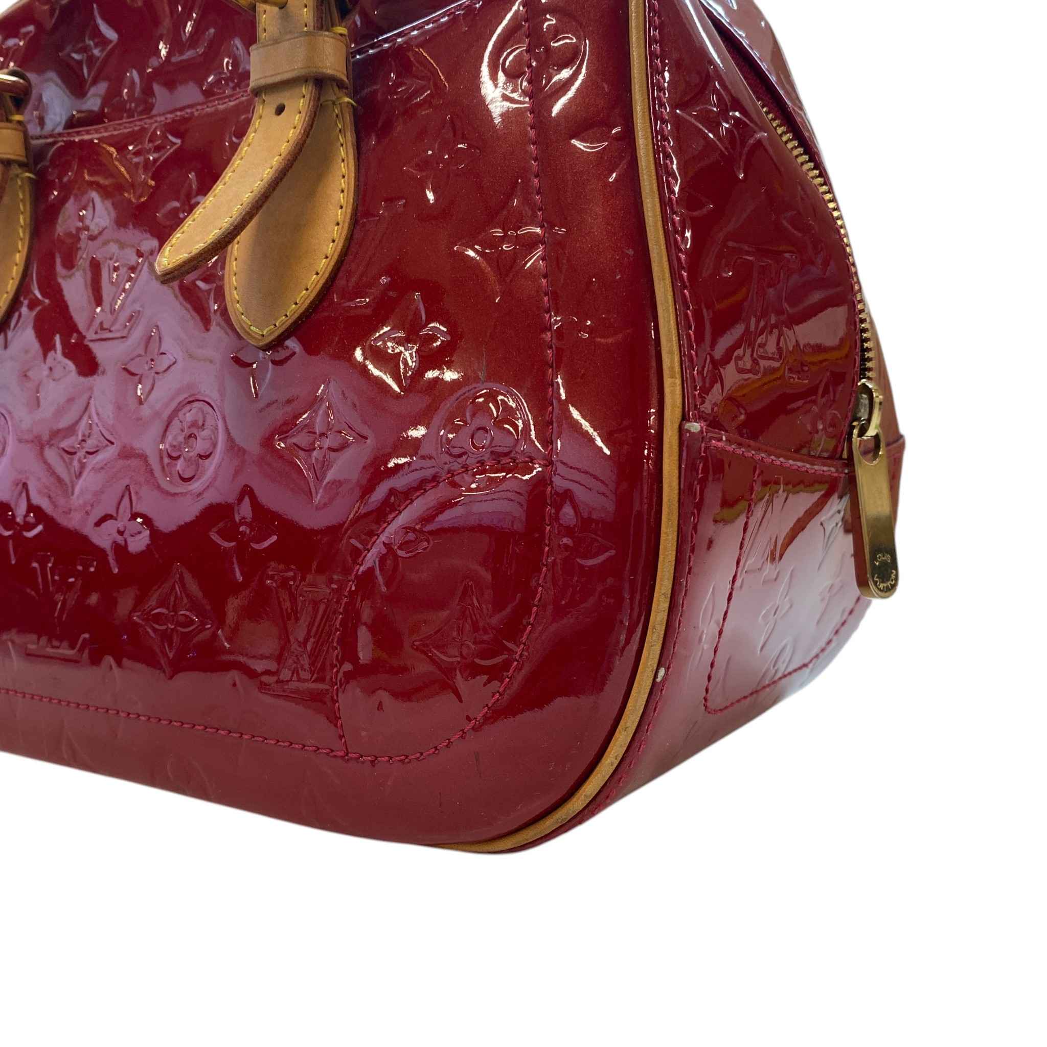 Women's Pomme D'Amour Vernis Summit Handbag Red