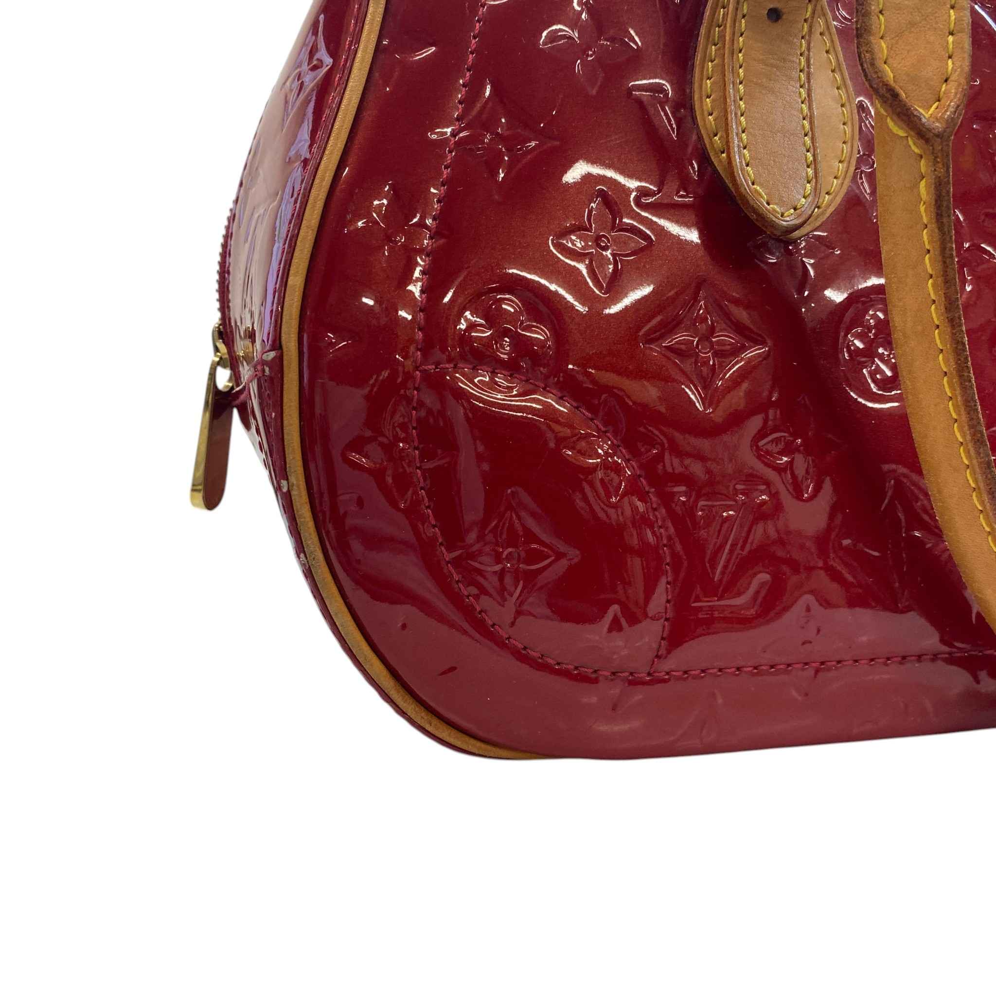 Women's Pomme D'Amour Vernis Summit Handbag Red