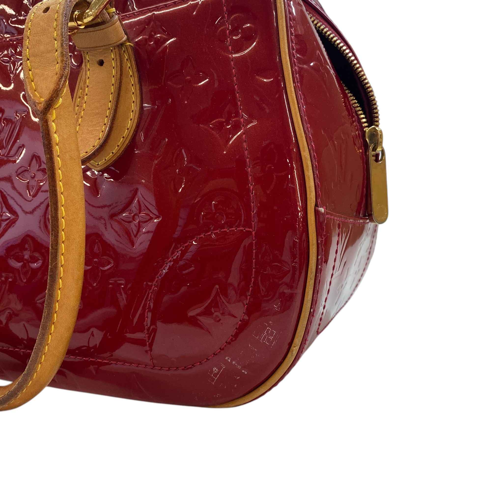 Women's Pomme D'Amour Vernis Summit Handbag Red